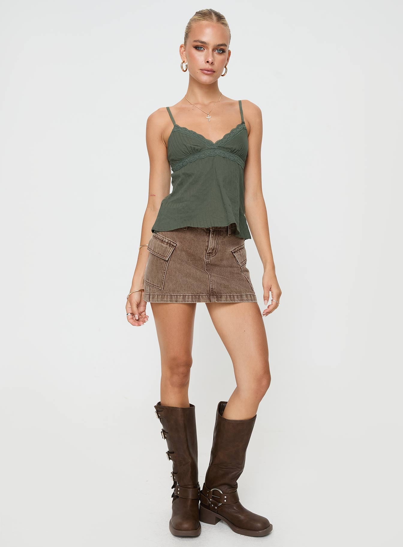 Lunya Top Green、mySite、solidvoid