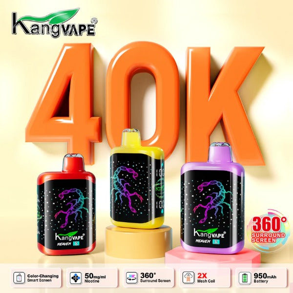KangVape Heaven X 40,000 Puffs Disposable、mySite、zt4zffjzw