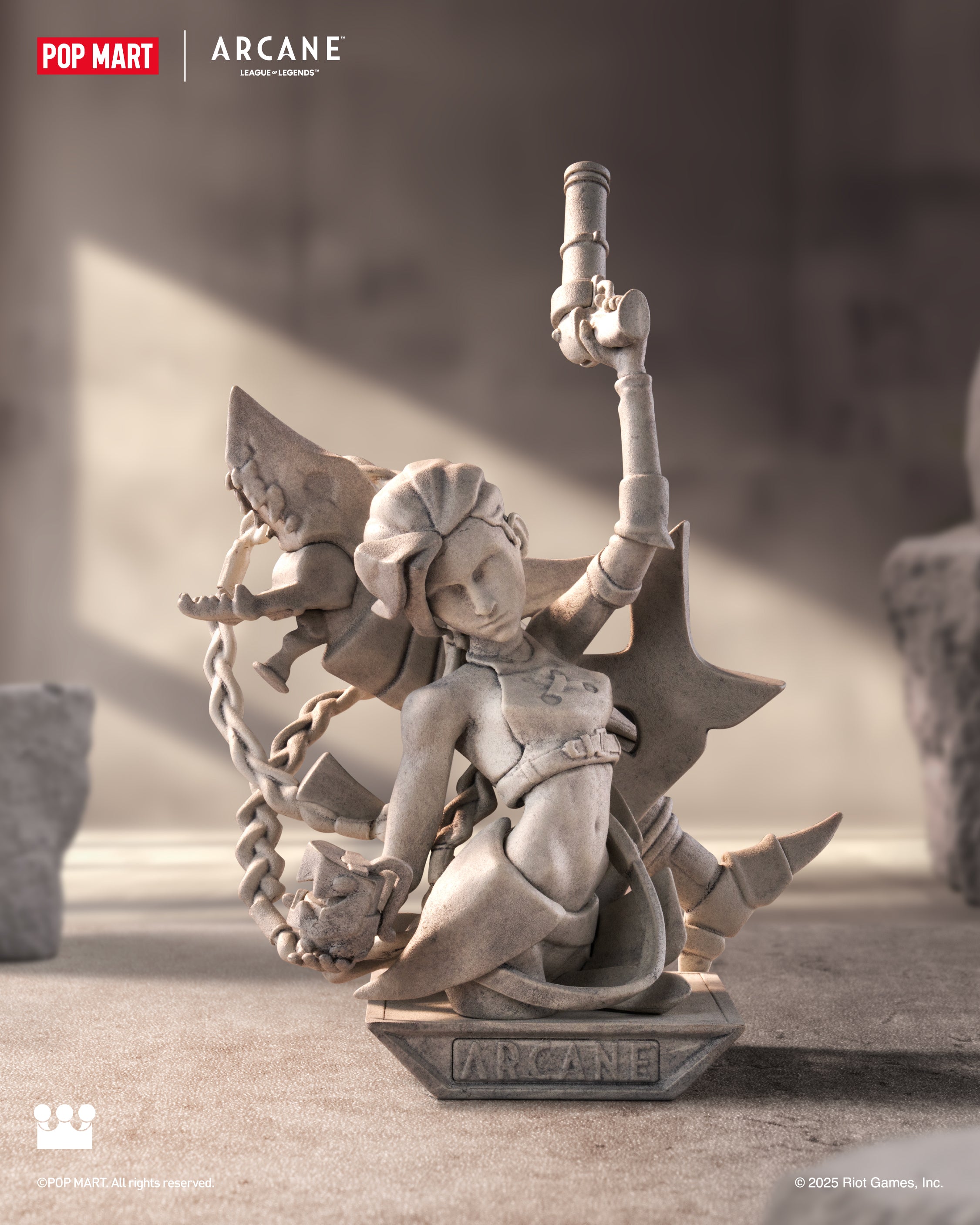  POP MART League of Legends: Arcane Series Figures、mySite、greenlandpopulation