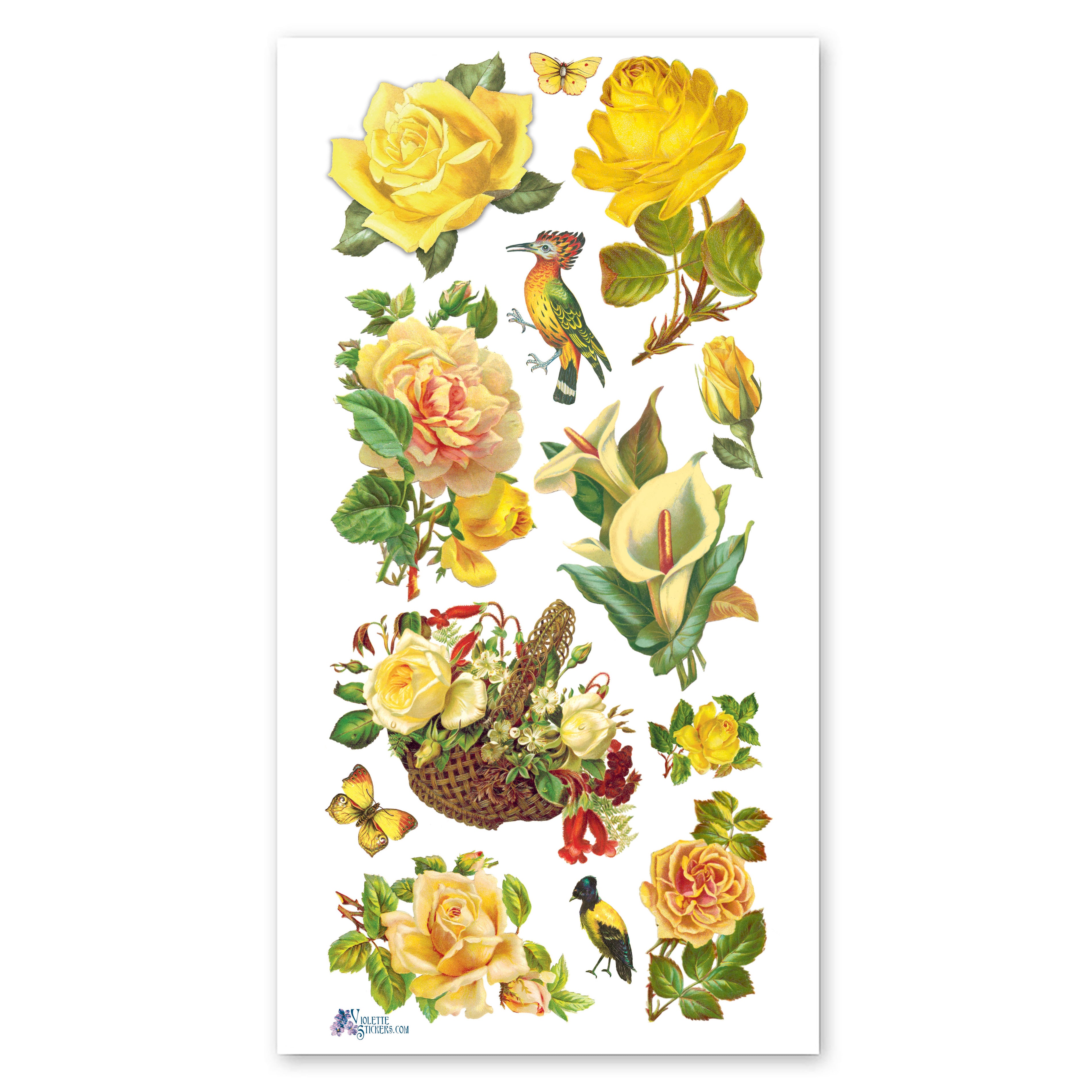  Yellow Roses Stickers、mySite、ghnorth