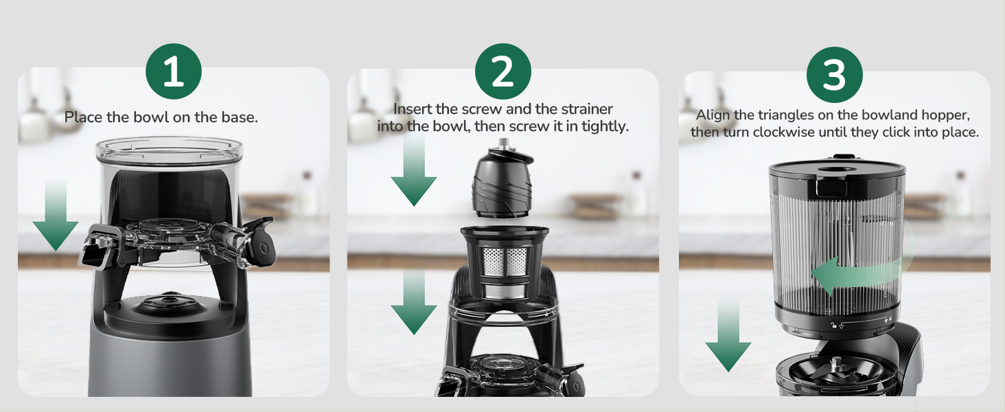 Cold Press Juicer, Canoly Juicer