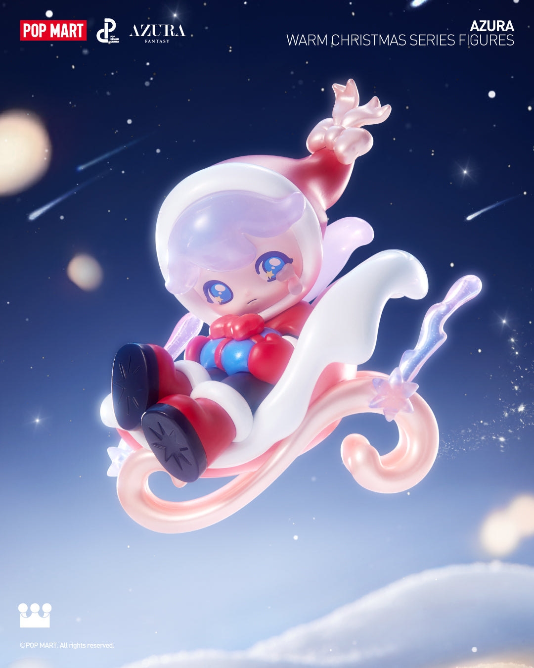  POP MART AZURA Warm Christmas Series Figures、mySite、greenlandpopulation