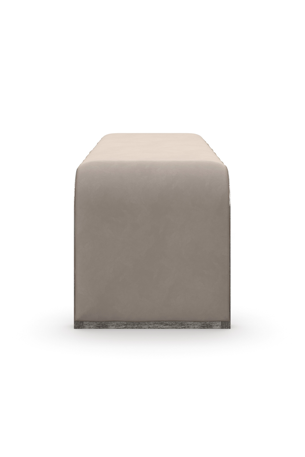 Taupe Velvet Bench | Caracole Traverse、mySite、neckold