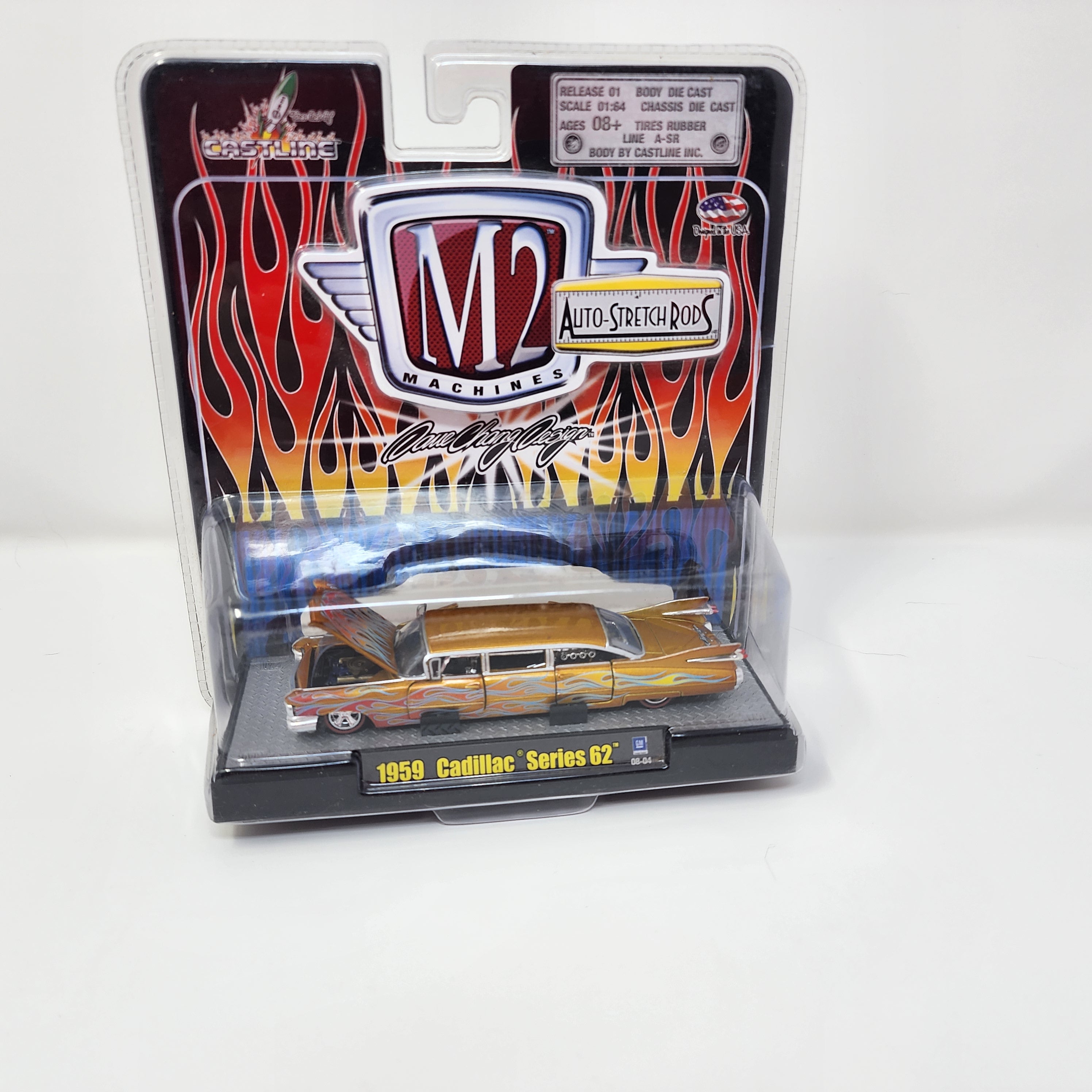 M2 Machines Auto-Stretch Rods * 1959 Cadillac Series 62 Dave Chang Design 2008、mySite、hgirdovlk