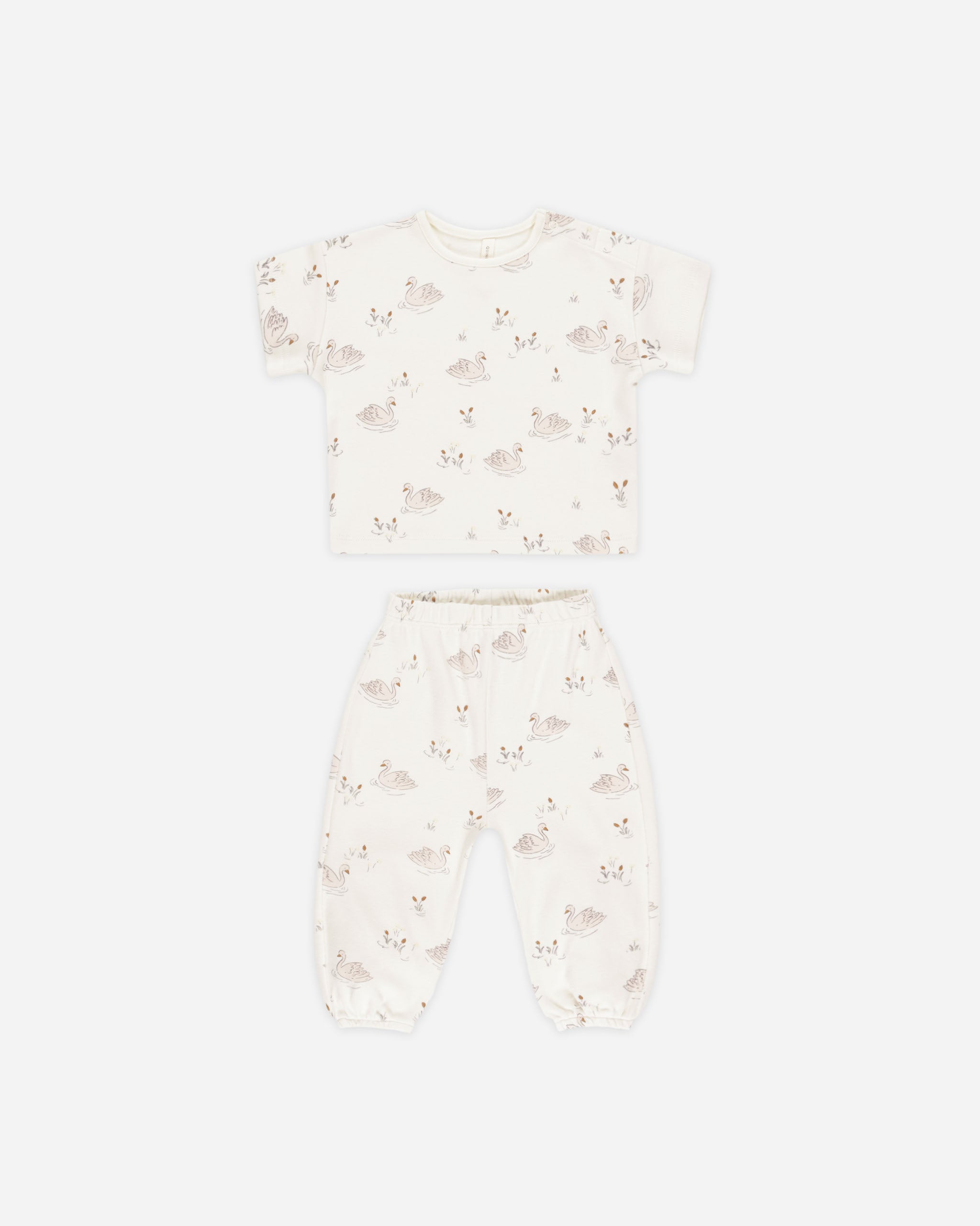  Jersey Tee + Pant Set || Swans、mySite、layawaytickets