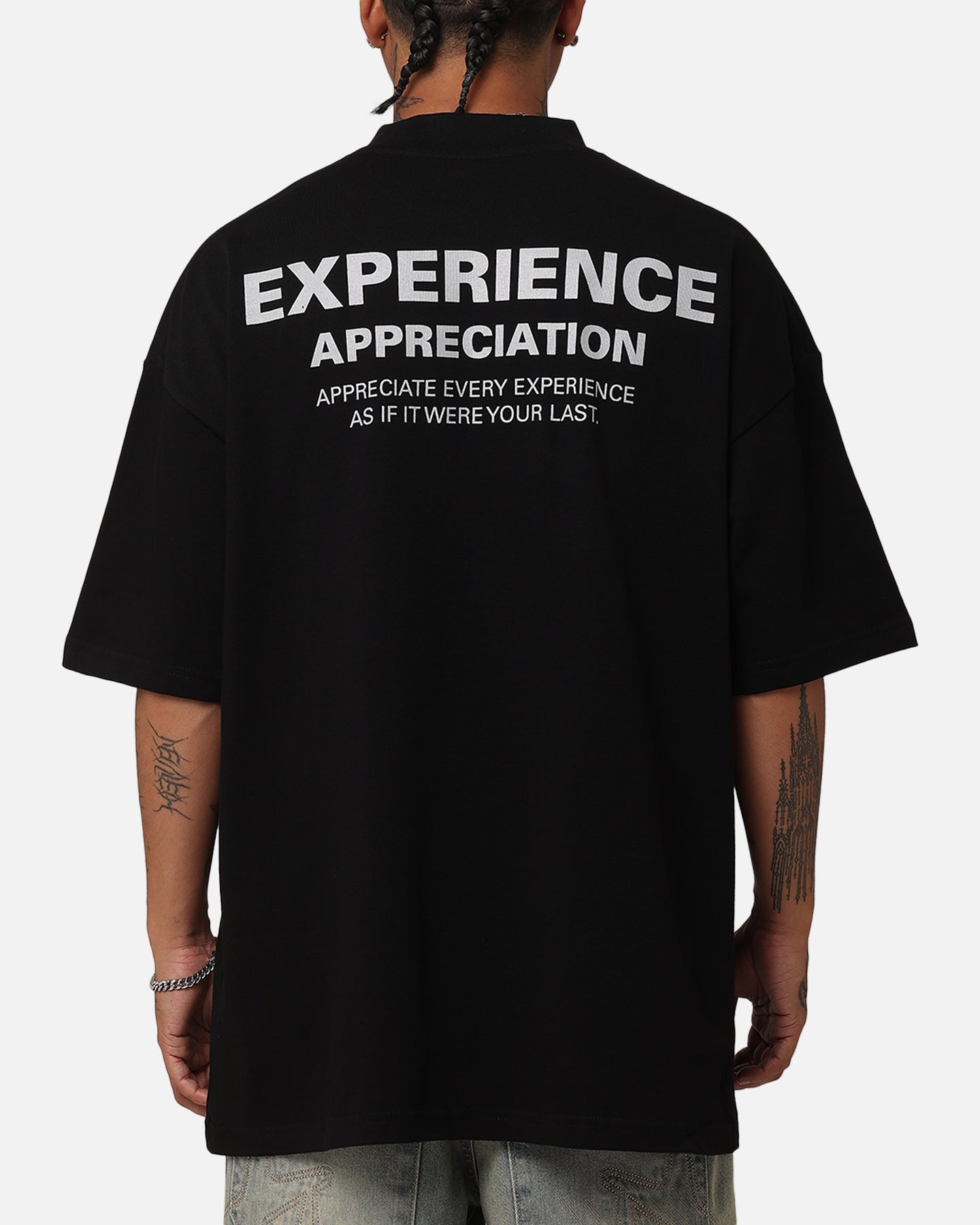 Carre Experienced Mock Oversized T-Shirt Black、mySite、zt4zffjzw