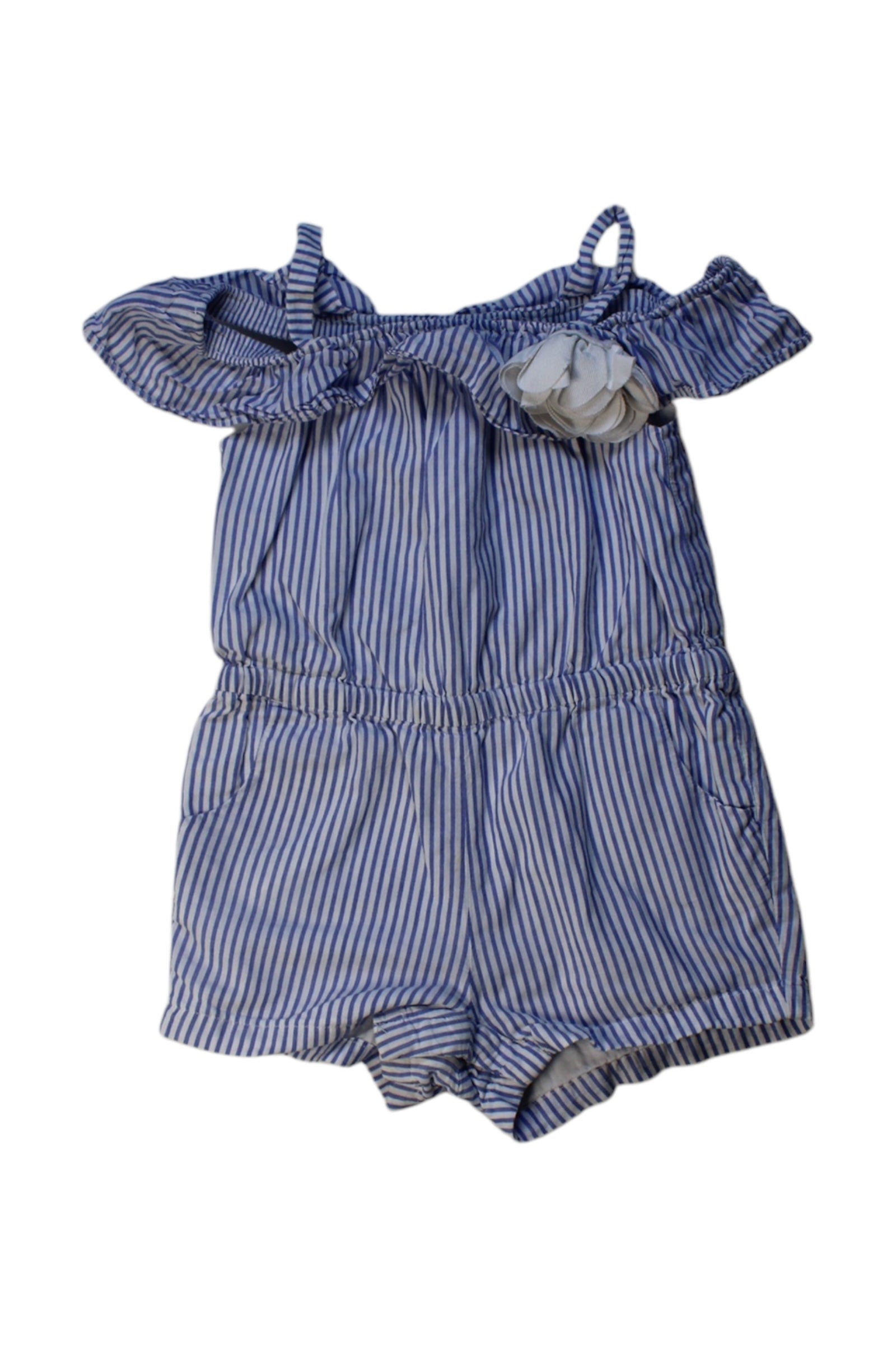 Janie & Jack Striped Sleeveless Romper 12-18M、mySite、g9winljtr