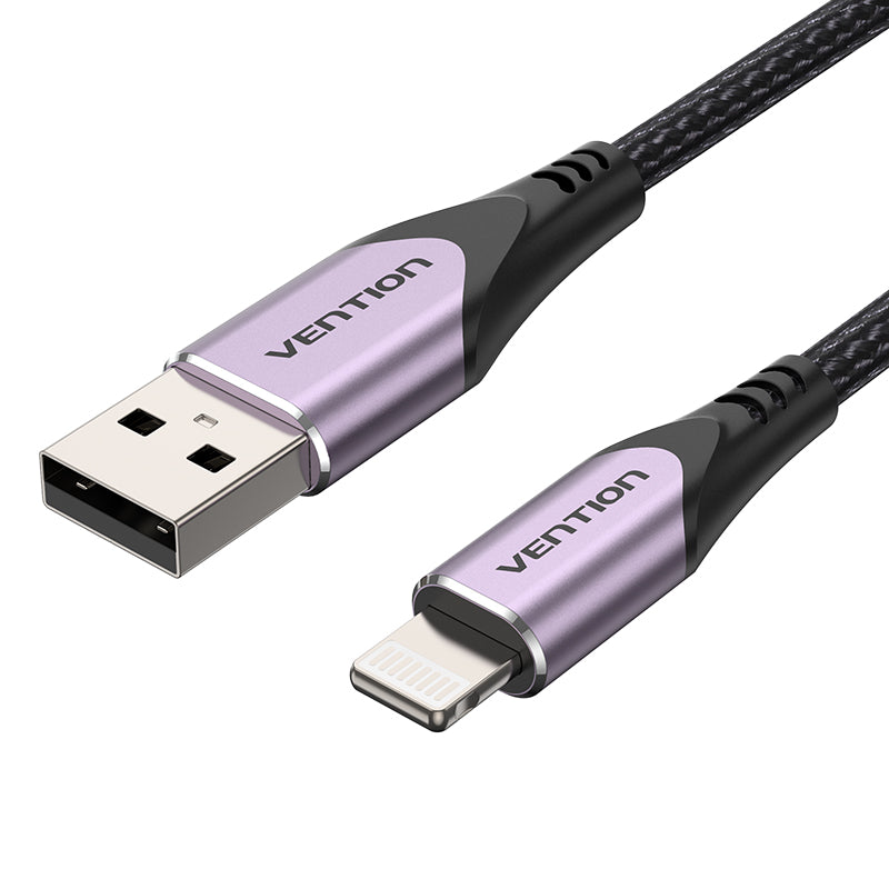 Vention USB 2.0 A to Lightning Cable Aluminum Alloy Type、mySite、fannypackpong