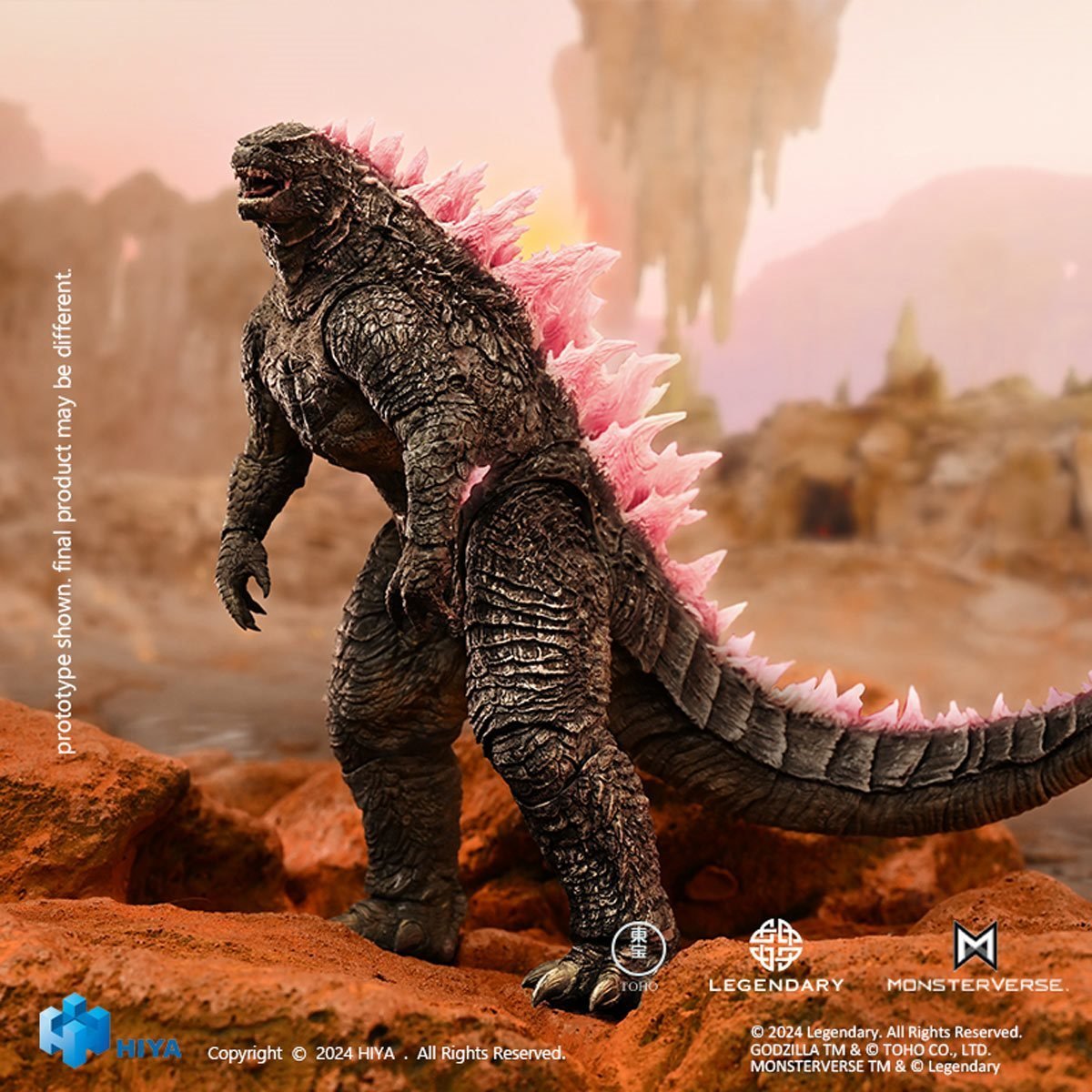 Hiya Toys Exquisite Basic Series Godzilla x Kong: The New Empire Godzilla Evolved (Previews Exclusive)、mySite、hgirdovlk