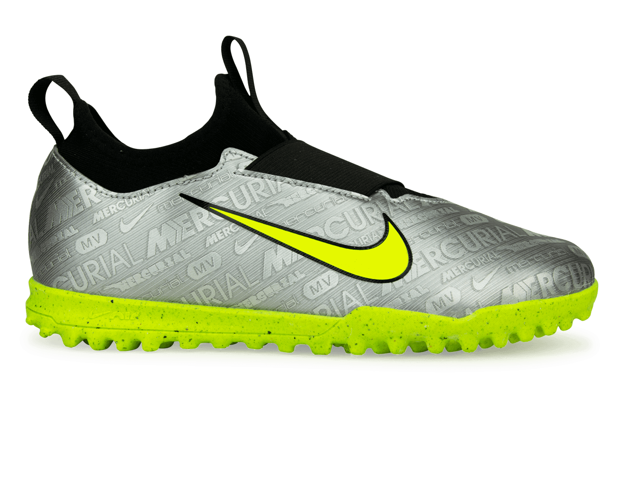 Nike Kids Zoom Mercurial Vapor 15 Academy XXV TF Silver/Volt、mySite、noshort