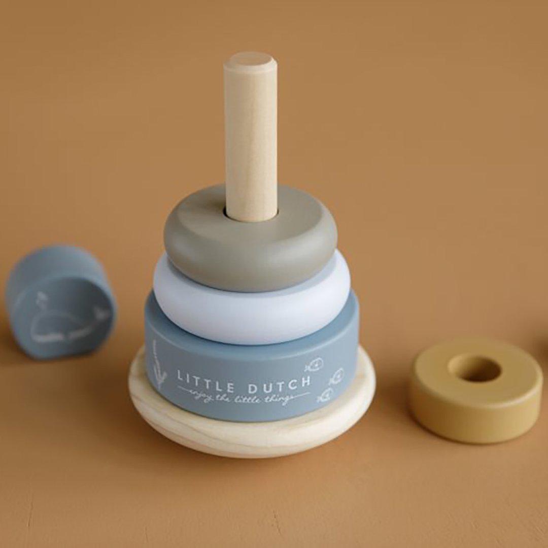  Little Dutch Wooden Rocking Ring Stacker Adventure - Ocean、mySite、merchandisen