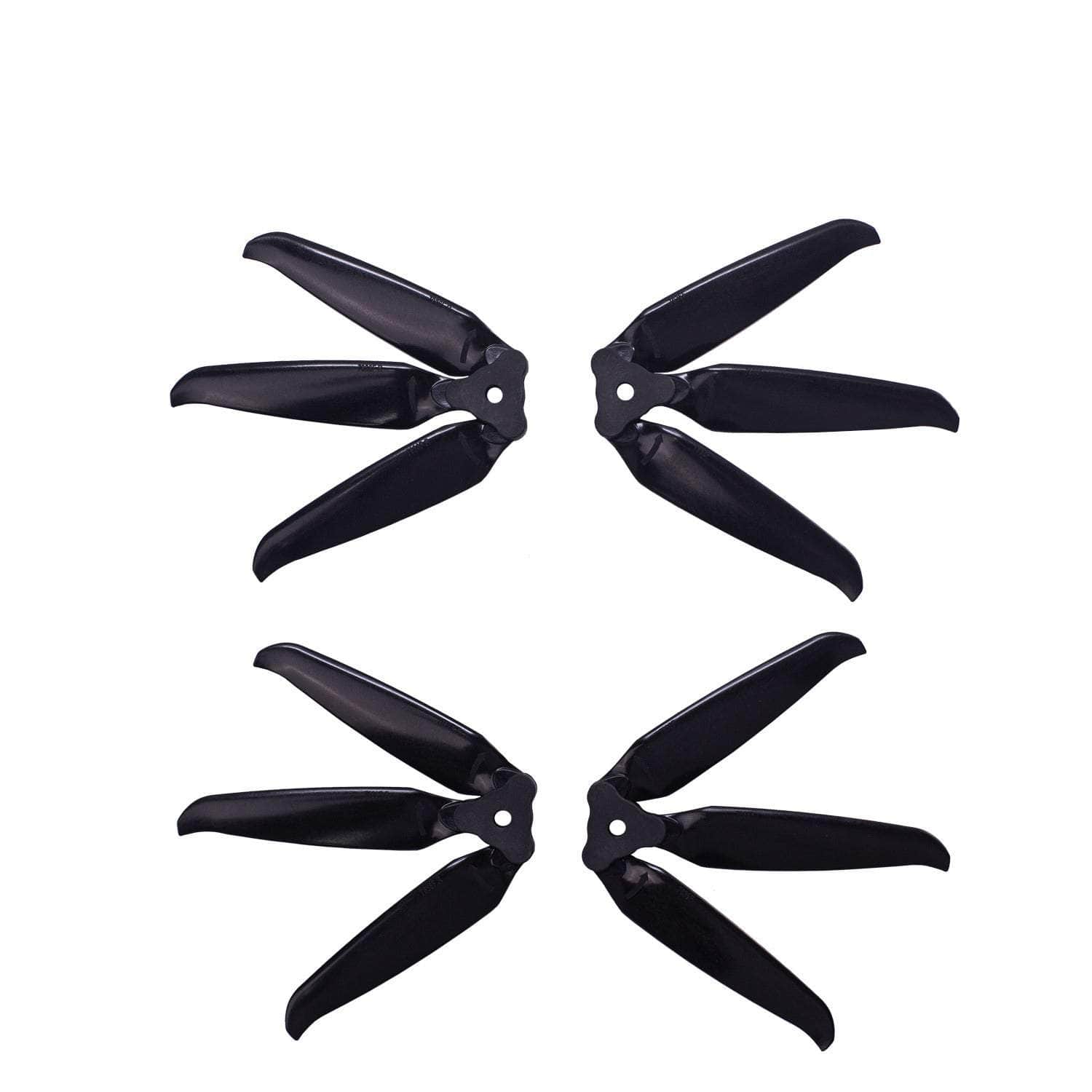  Gemfan F7036 Folding 3-Blade Propeller (Set of 4) - Black、mySite、merchandisen