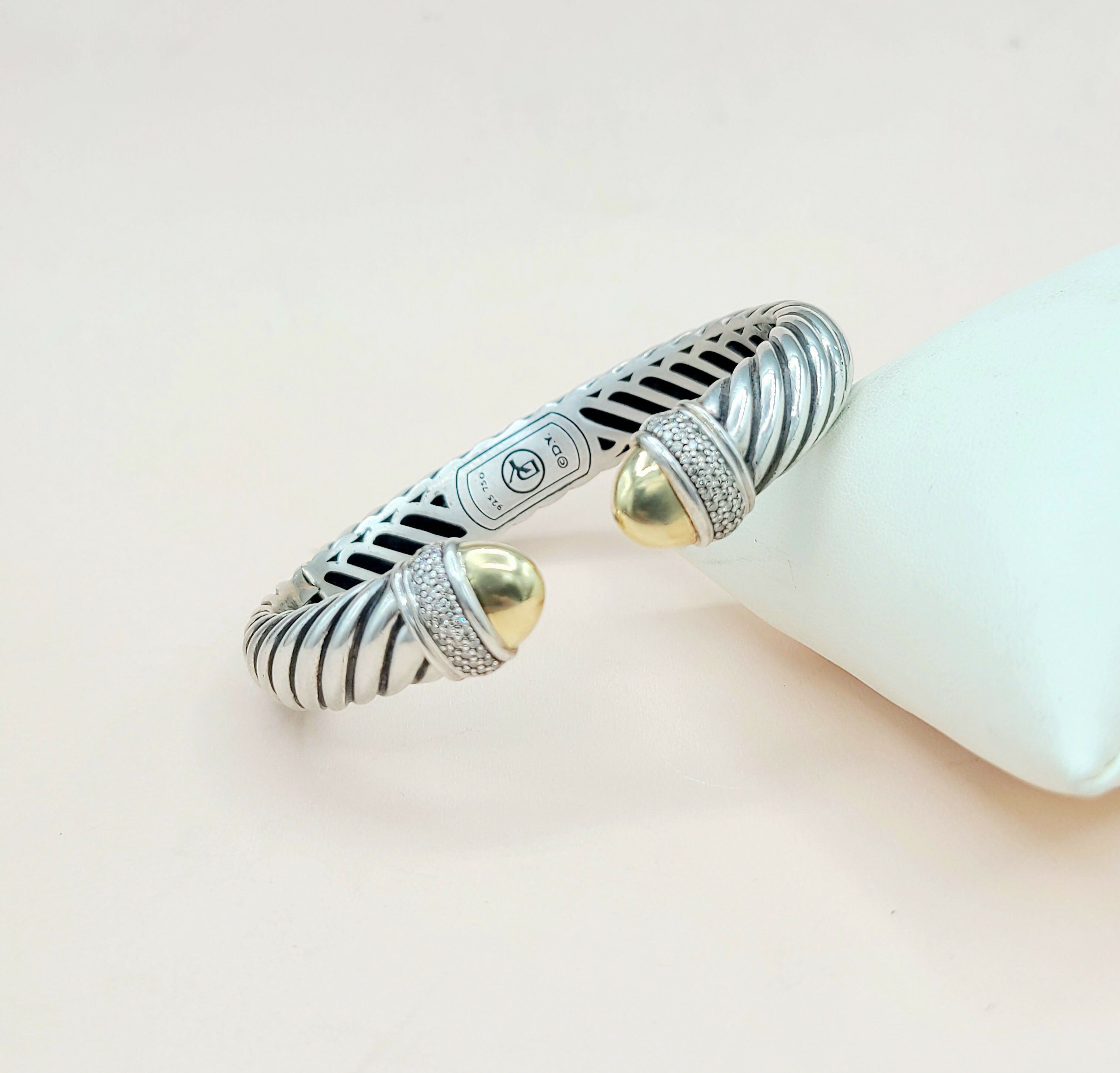 David Yurman Waverly Bracelet Diamonds & Gold、mySite、hinf8tx79