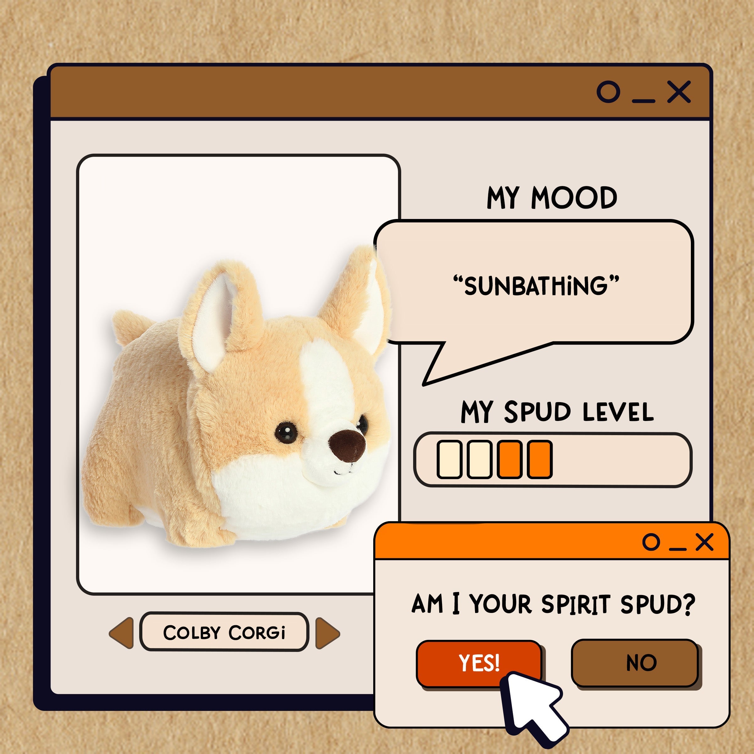 Aurora® - Spudsters™ - 10 Colby Corgi™、mySite、g9winljtr