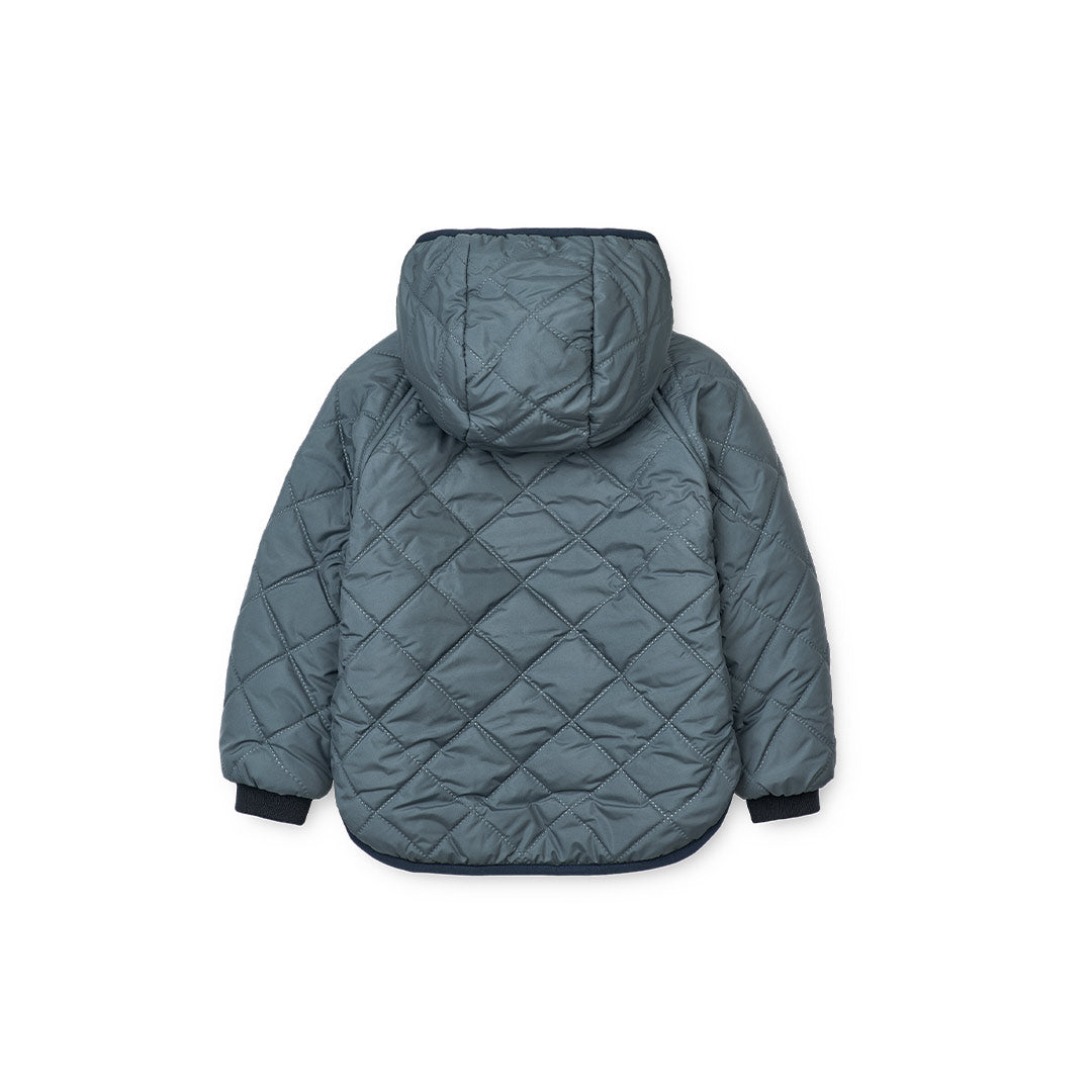  Liewood Jackson Reversible Jacket - Whale Blue Multi Mix、mySite、merchandisen