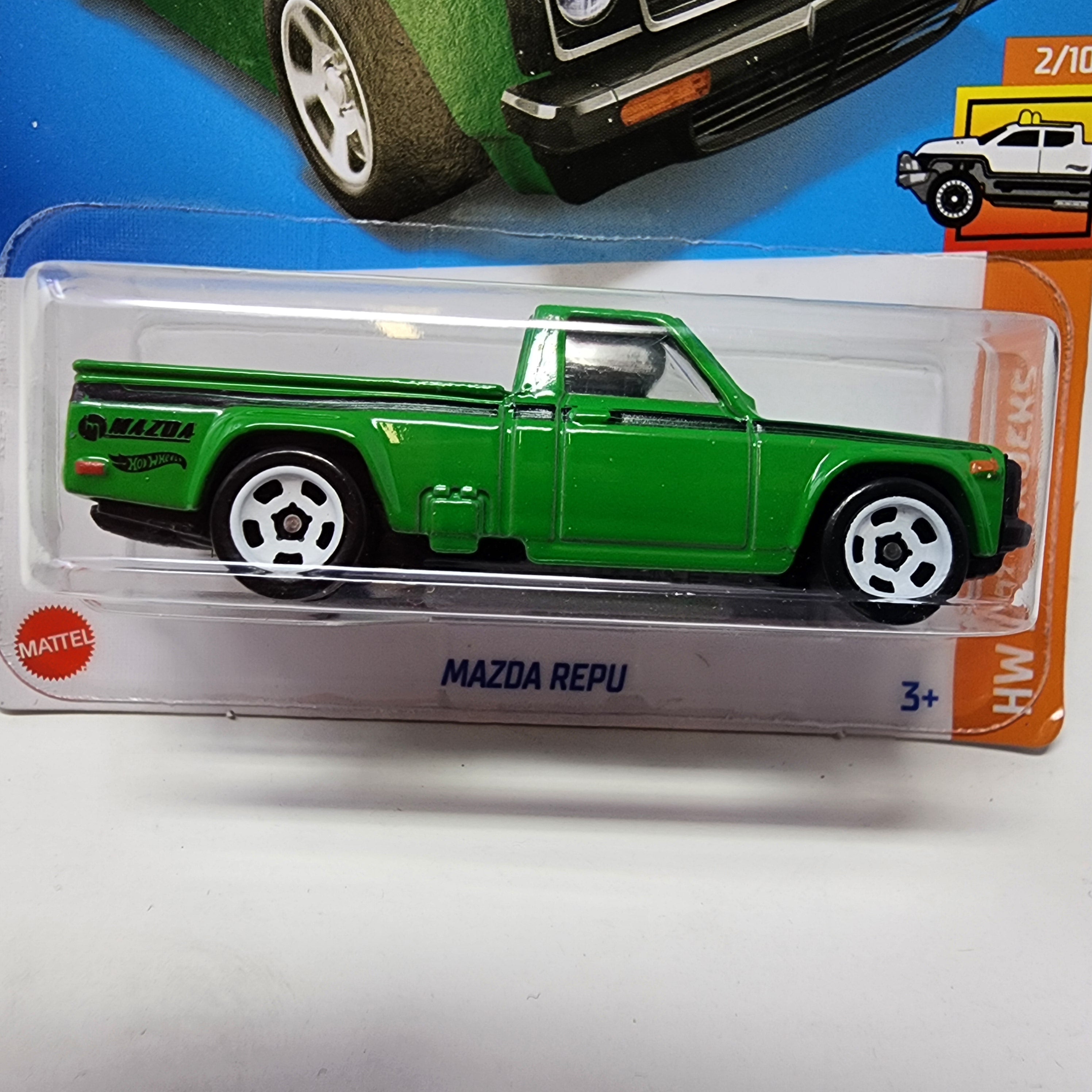 Mazda Repu #24 * Green * Hot Wheels 2022、mySite、hgirdovlk