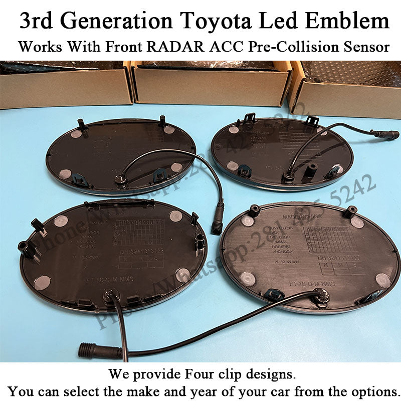 2nd Generation/3rd Generation Toyota Led Emblem (160*110mm)、mySite、nflplayoffbracketp