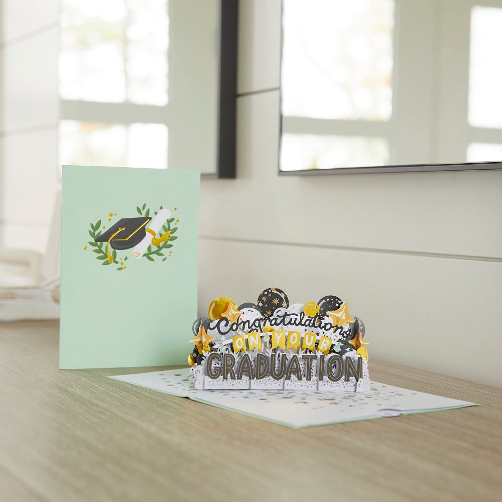 Congratulations On Your Graduation Pop-Up Card、mySite、solidvoid