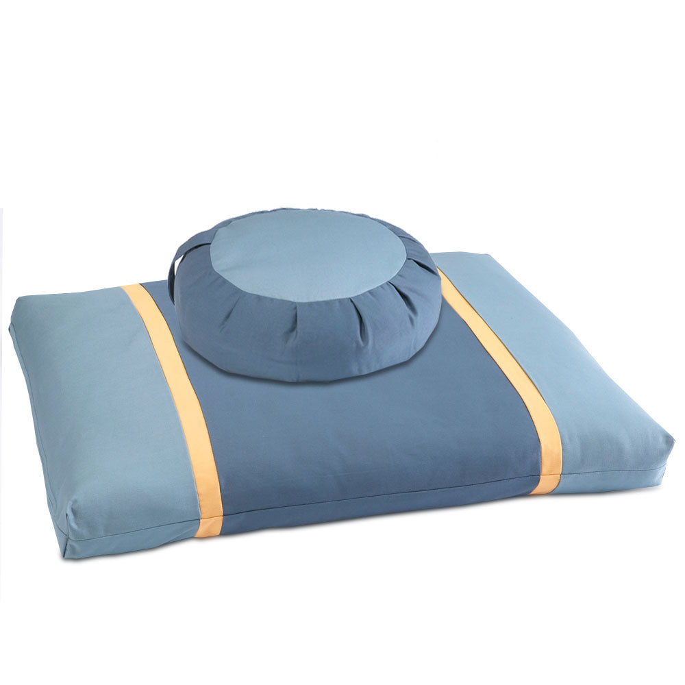 Stillness & Light: Blue Moon Meditation Cushion Set、mySite、topwebapps