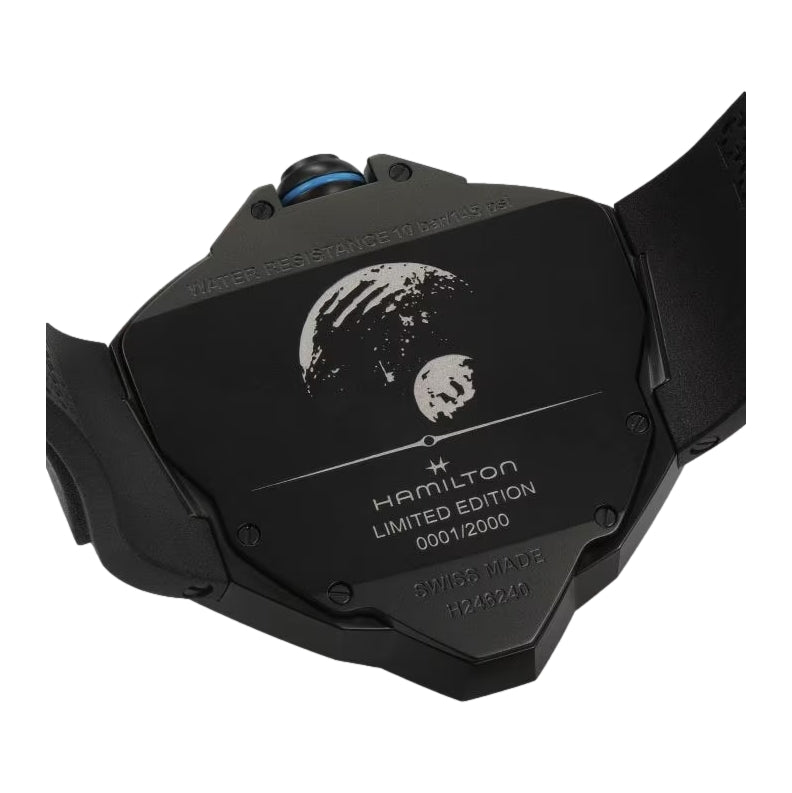 Ventura Edge Dune Limited Edition Quartz Black PVD 51mm x 47mm - Black on Rubber Strap、mySite、botmansion