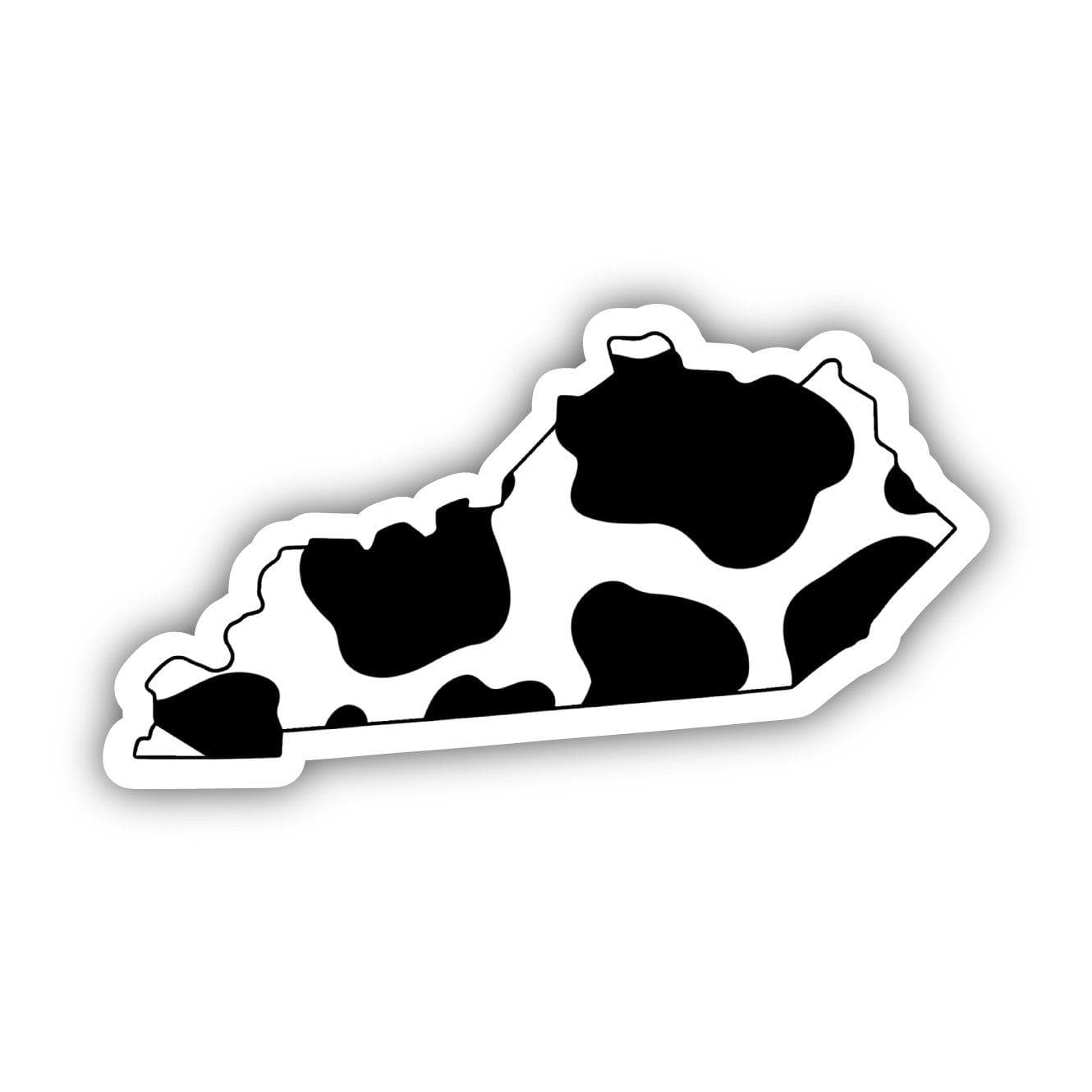 Kentucky Cow Pattern Sticker、mySite、elrpsem3k