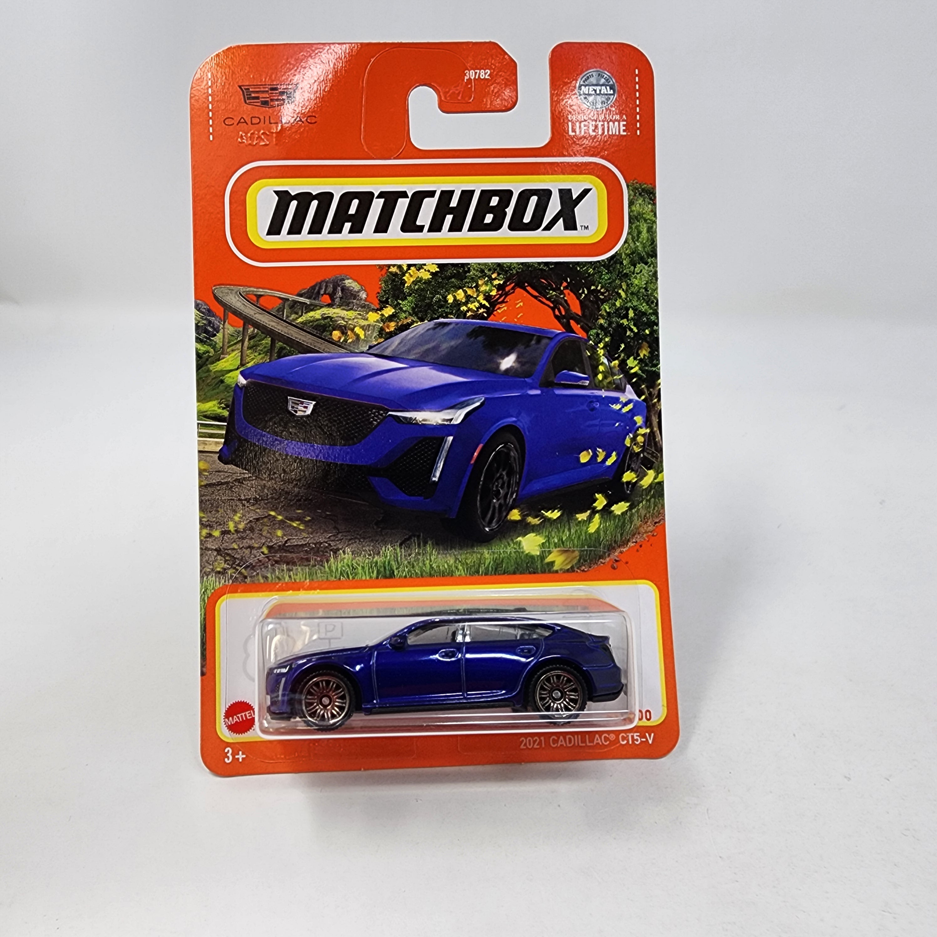 2021 Cadillac CT-5V #37 * Blue * 2024 Matchbox Basic Case J、mySite、hgirdovlk