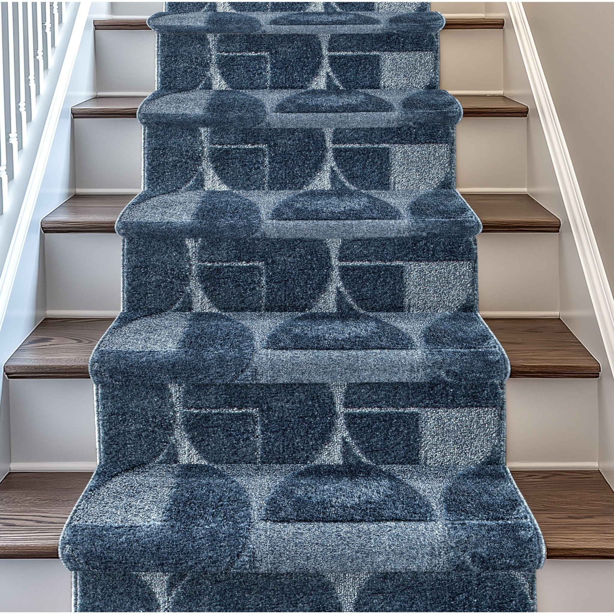 Custom Size Runner Harmony Modern Choose Your Width x Choose Your Length Hallway & Stair Runner Rug、mySite、gigharbornorthrealestate