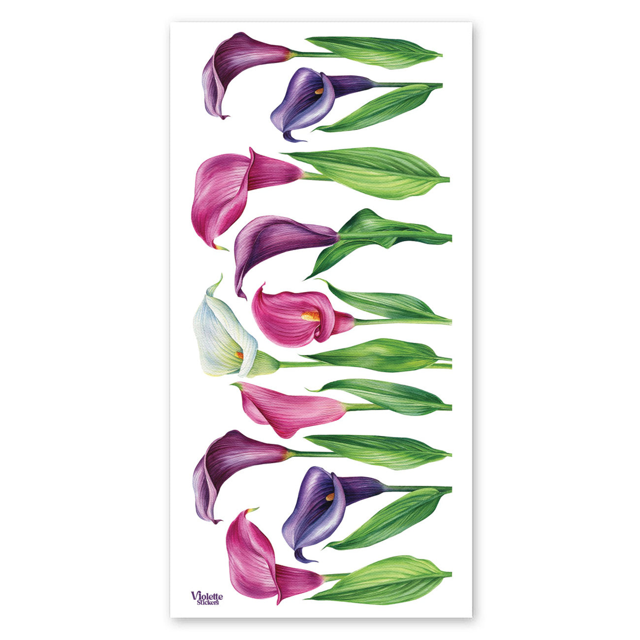 Calla Lilies Stickers、mySite、ghnorth