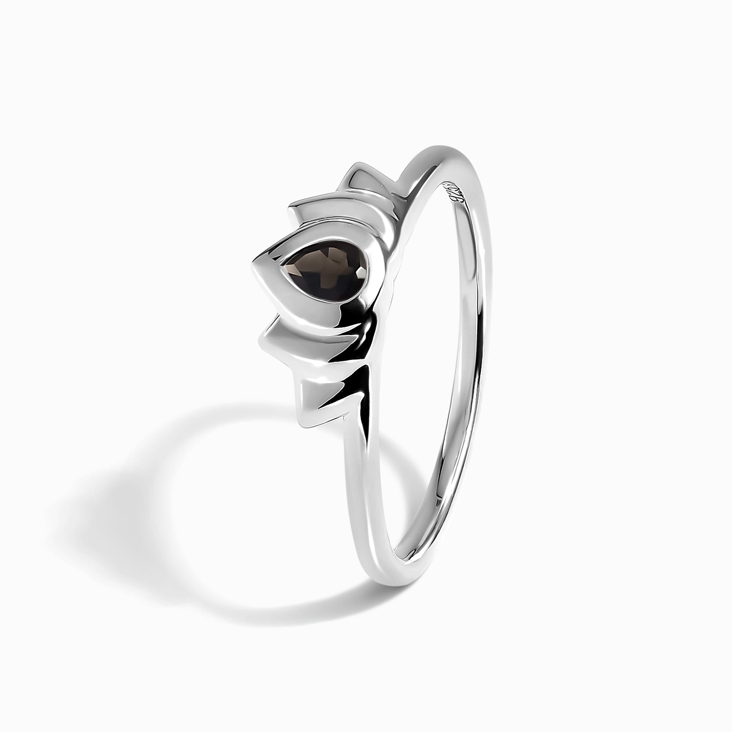 Black Obsidian Ring - Dainty Lotus、mySite、hinf8tx79