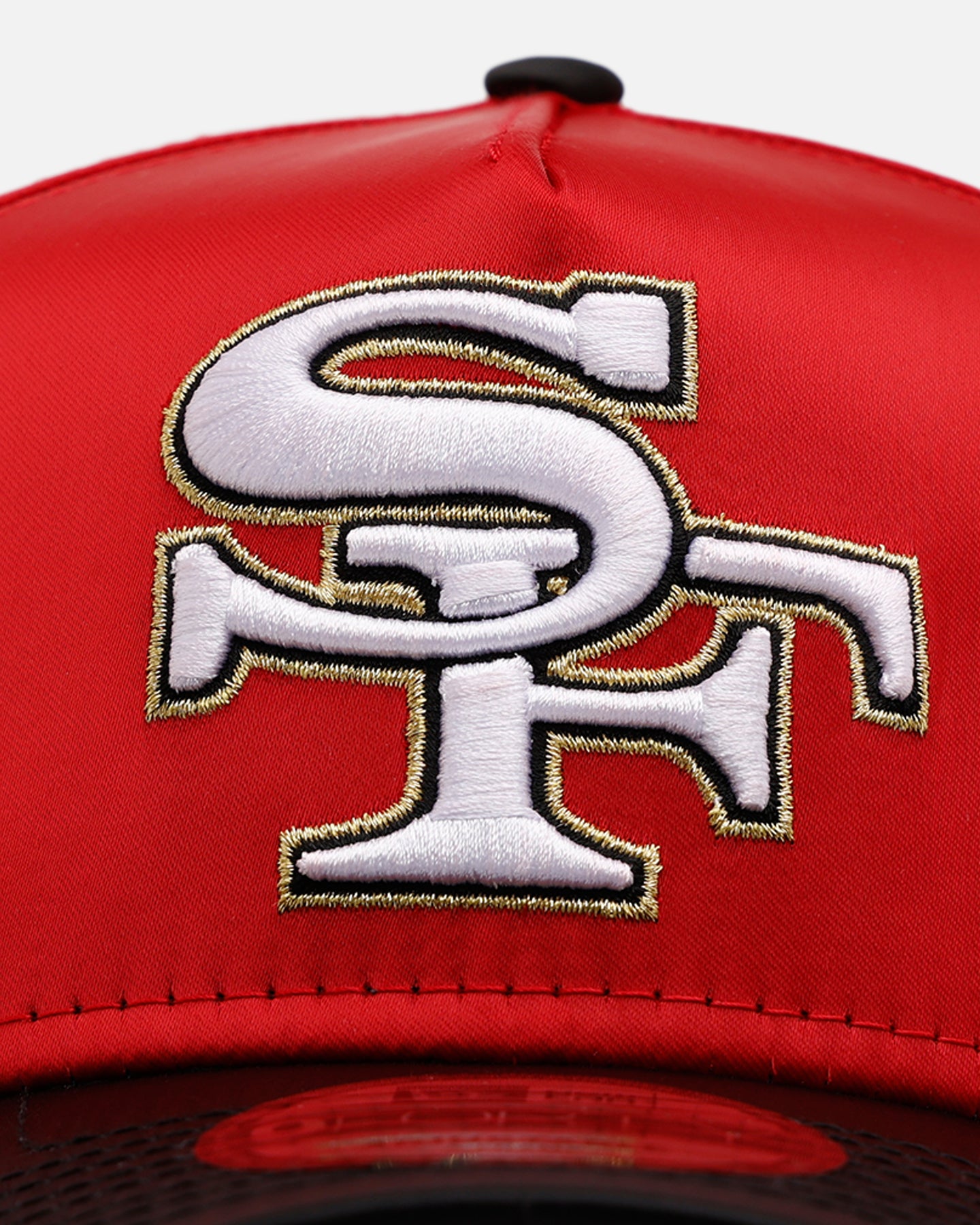 New Era San Francisco 49ers 'Team Color Satin' 9FORTY A-Frame Snapback Official Team Color、mySite、zt4zffjzw