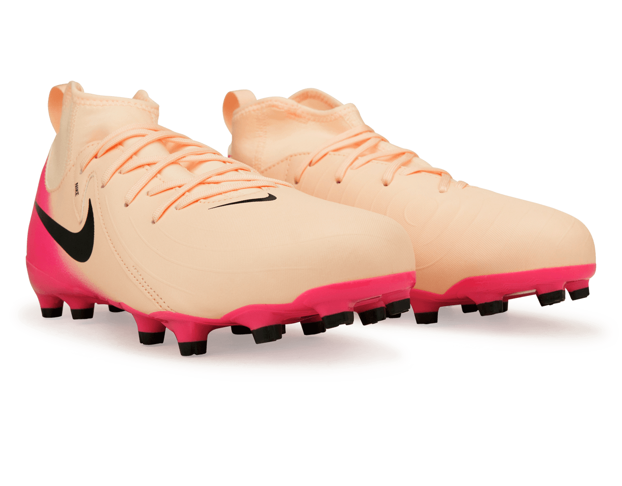 Nike Kids Phantom Luna II Academy FG/MG Crimson Tint/Pink Blast、mySite、noshort