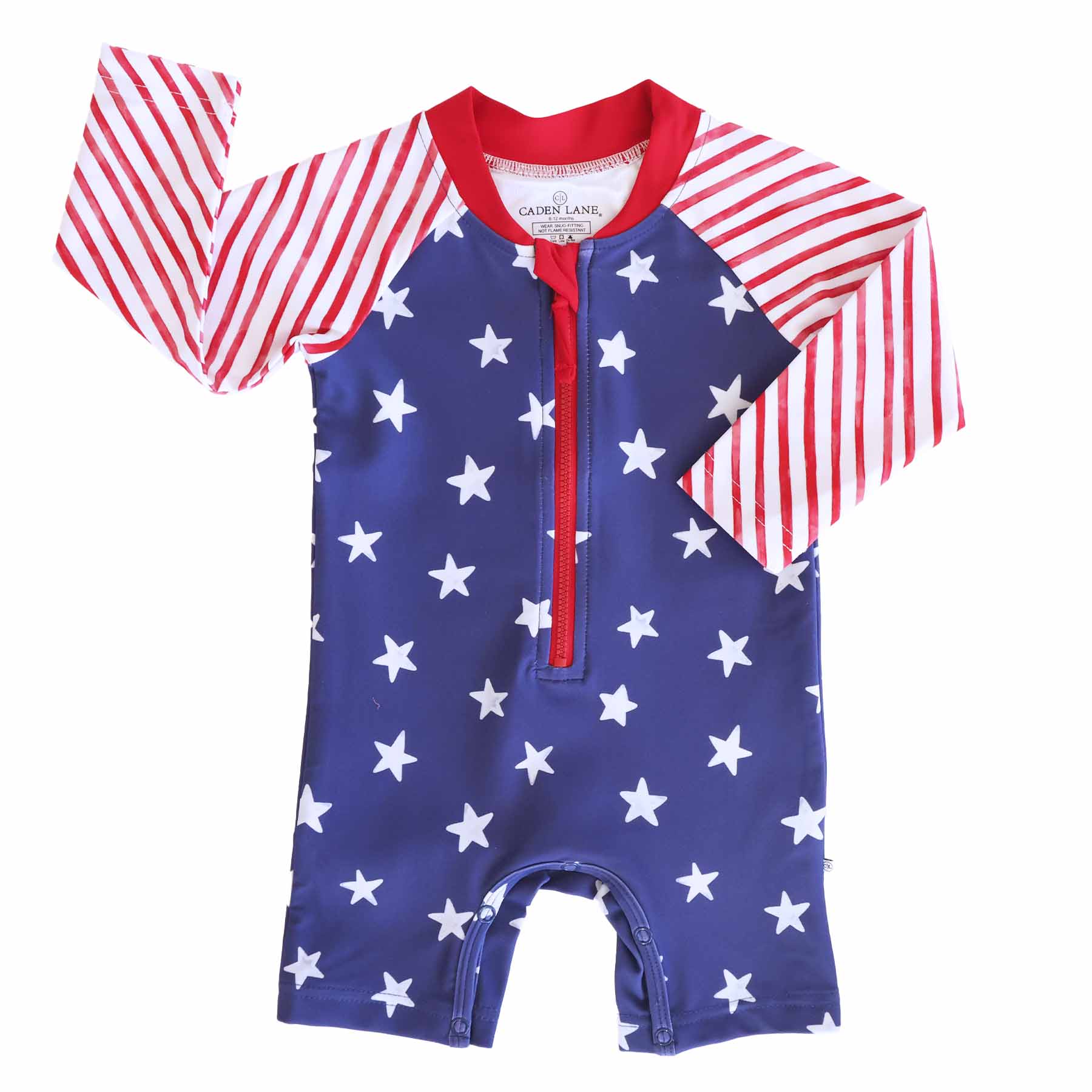  Long Sleeve Rash Guard Swim Romper Shortie | Star-Spangled Summer、mySite、layawaytickets