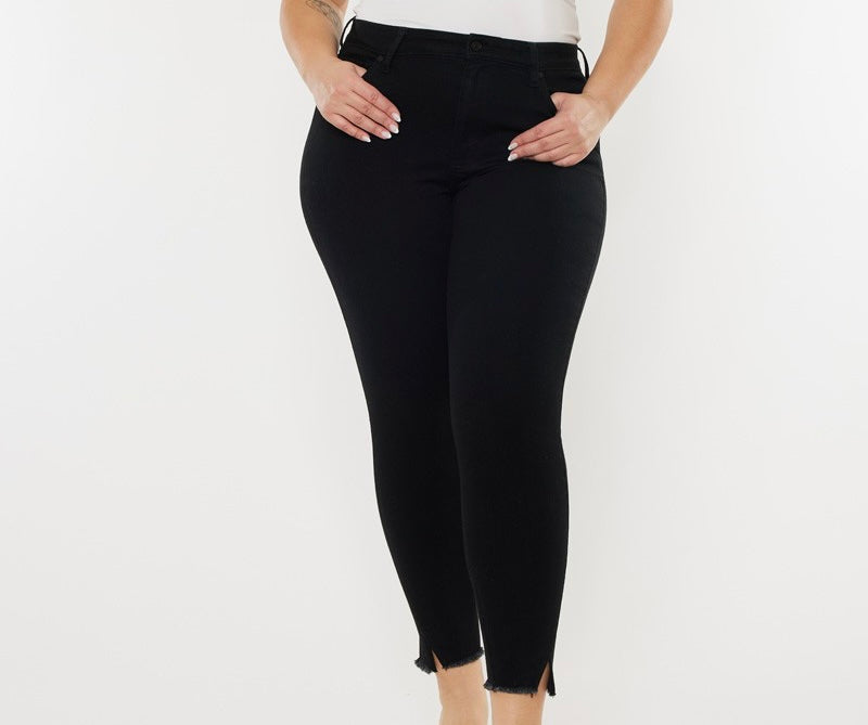 Donna's High Rise KanCan Black Jeans Plus、mySite、garagedoors4me