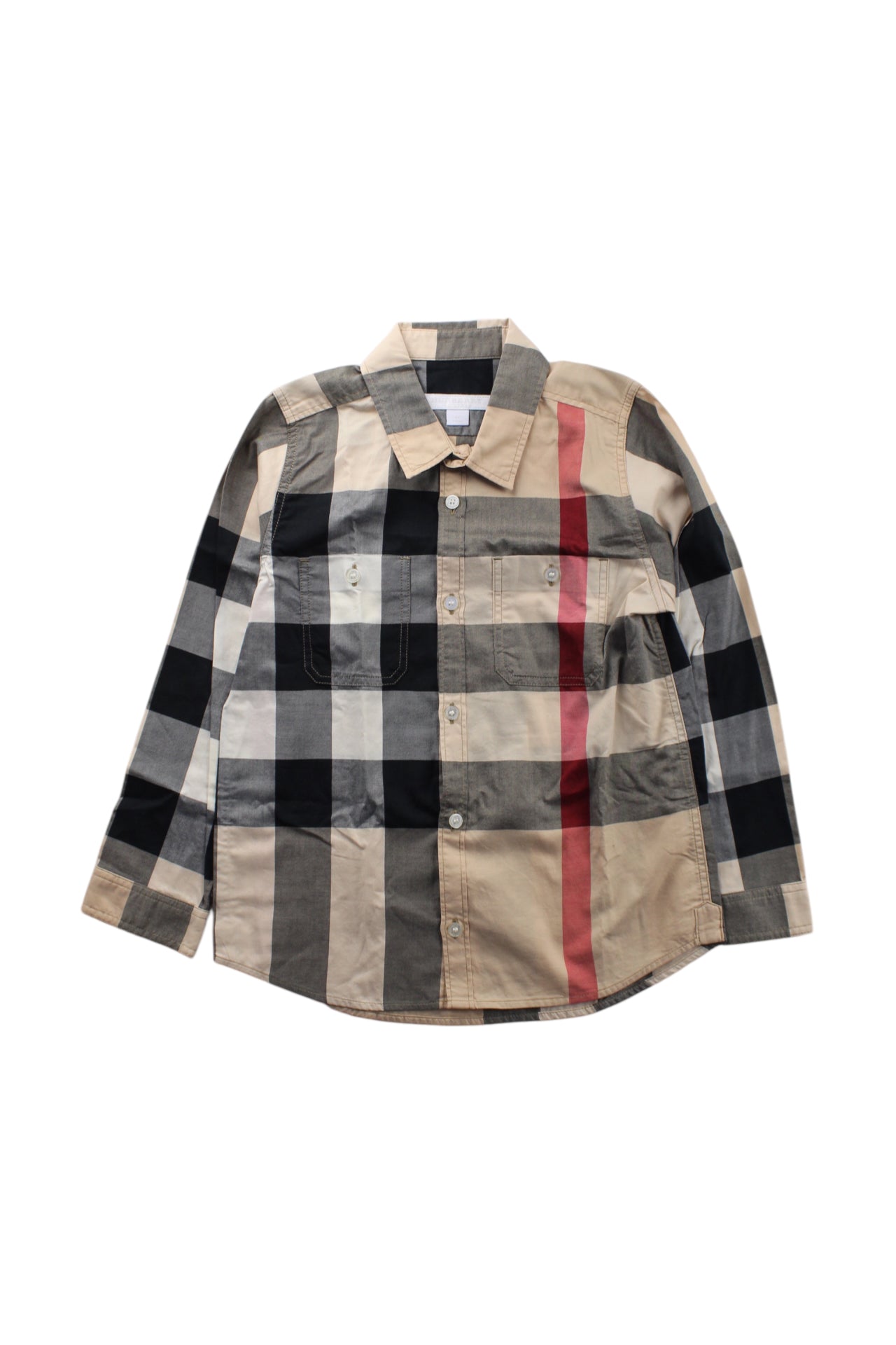 Burberry Long Sleeve Button Down Shirt Size 6T、mySite、g9winljtr