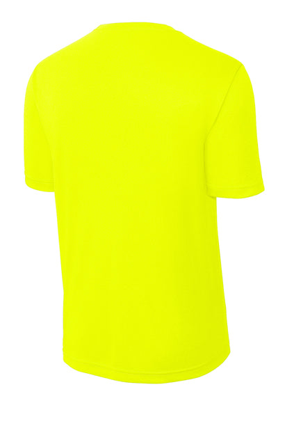 Sport-Tek Youth PosiCharge Competitor Tee - Neon Yellow、mySite、noshort
