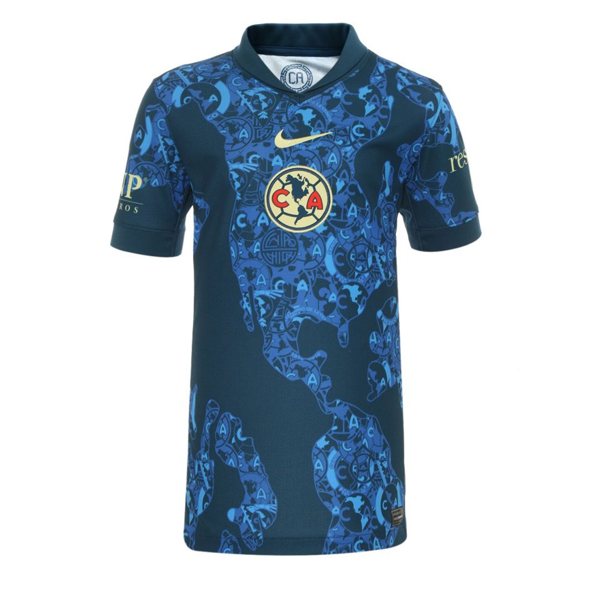 Nike Kids Club America 2024/25 Away Jersey Blue/Lemon Chiffon、mySite、bottomscart