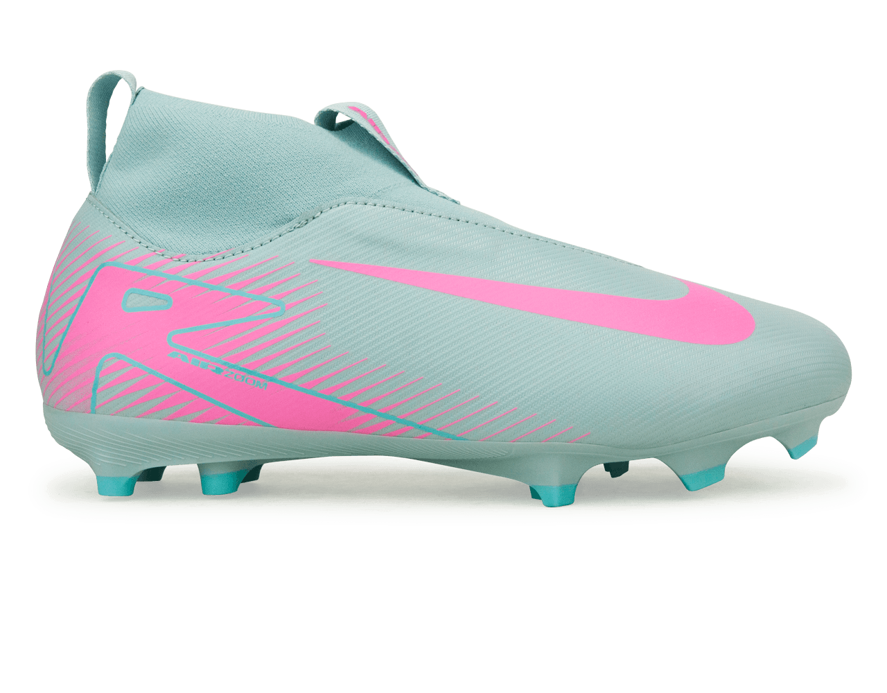 Nike Kids Zoom Mercurial Superfly 10 Academy FG/MG Ocean Cube/Pink Blast、mySite、noshort