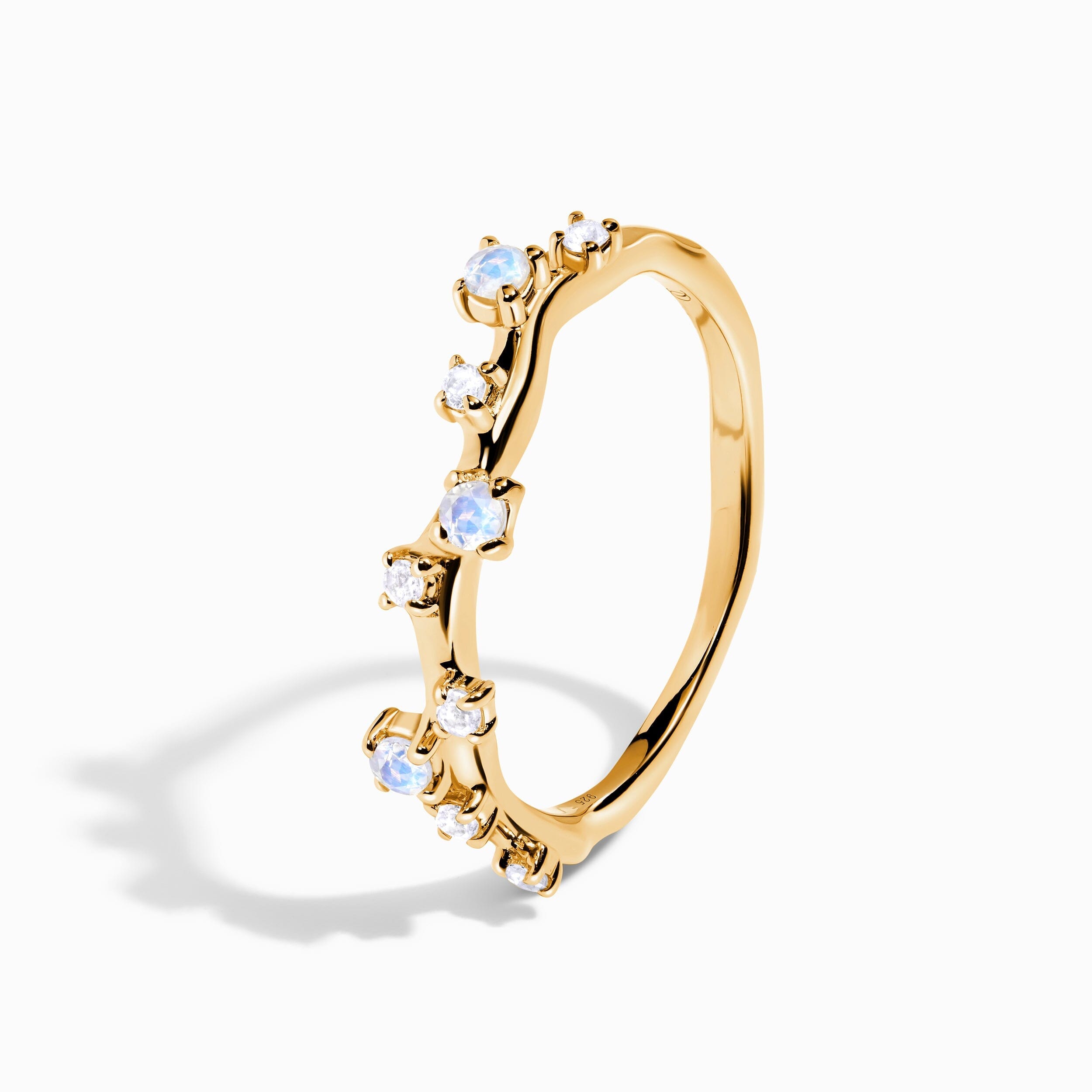 Rose Quartz Flow Ring & Stardust Band、mySite、hinf8tx79