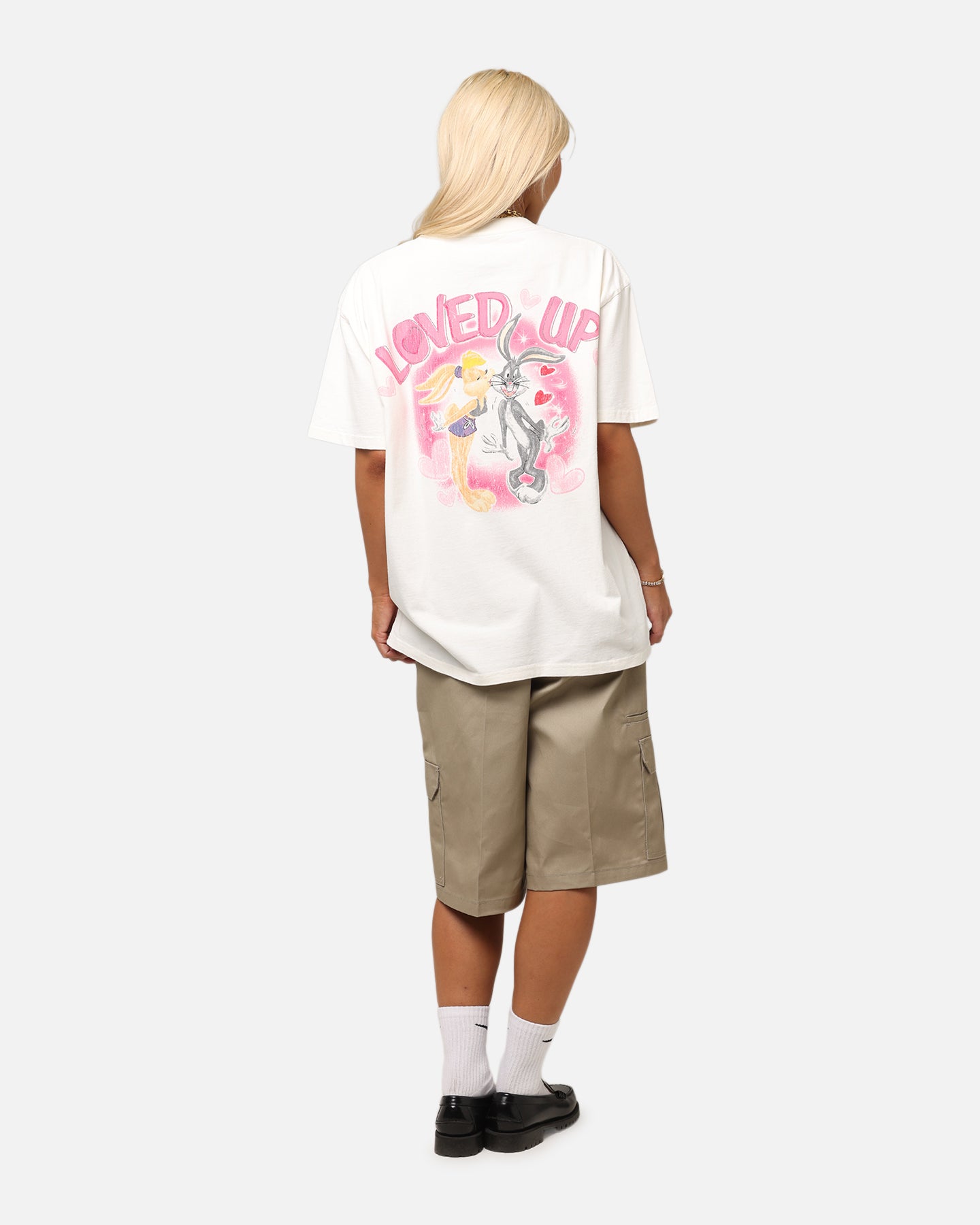 Goat Crew X Warner Bros. Looney Tunes In Love Looney Heavy T-Shirt Off White、mySite、zt4zffjzw