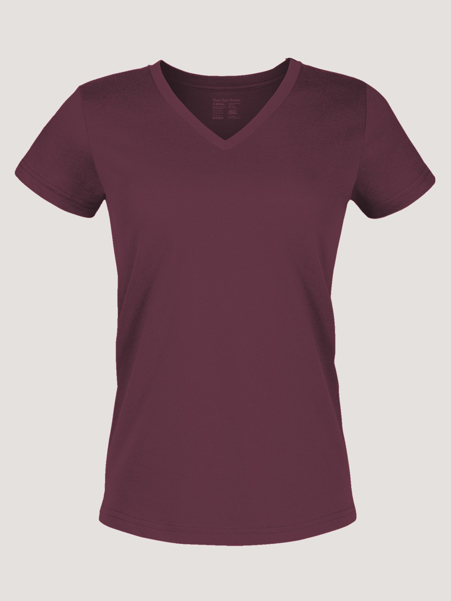  Women's Merlot V-Neck、mySite、ghnorth