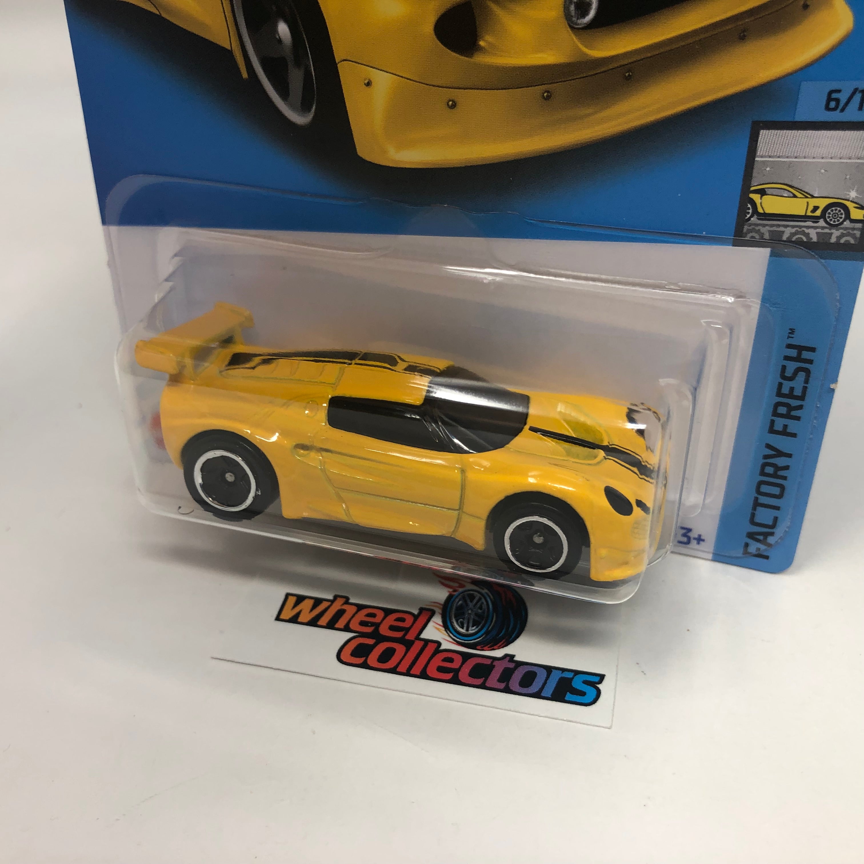 Lotus Sport Elise #136 * Yellow * 2022 Hot Wheels Case M、mySite、hgirdovlk