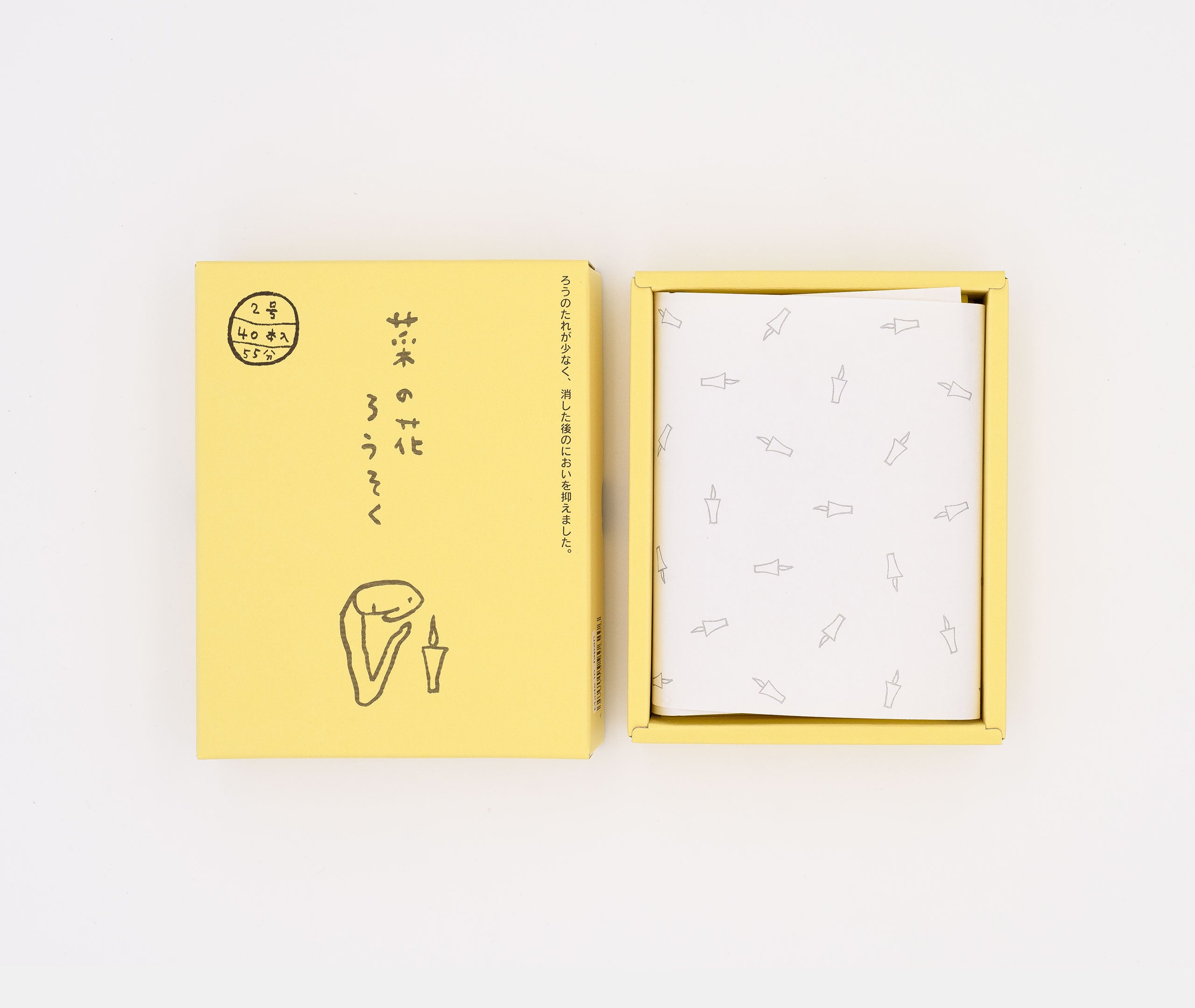 Nanohana Canola Candles - 40 Set、mySite、topwebapps