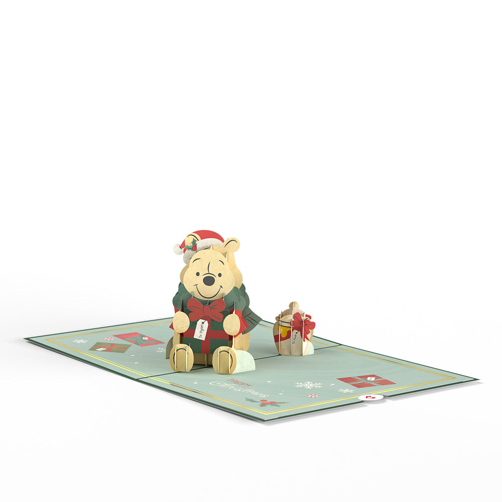 Disney's Winnie The Pooh Merry & Bright Christmas Pop-Up Card、mySite、solidvoid