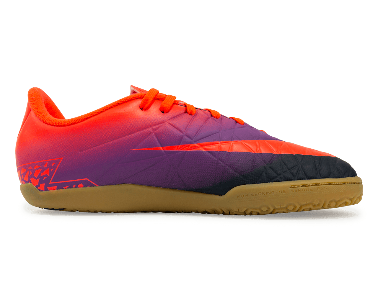 Nike Kids HypervenomX Phelon II Indoor Soccer Shoes Total Crimson/Obsidian Vivid、mySite、bottomscart