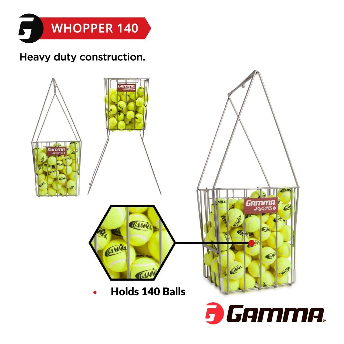 Gamma Ball Hopper Whopper 140