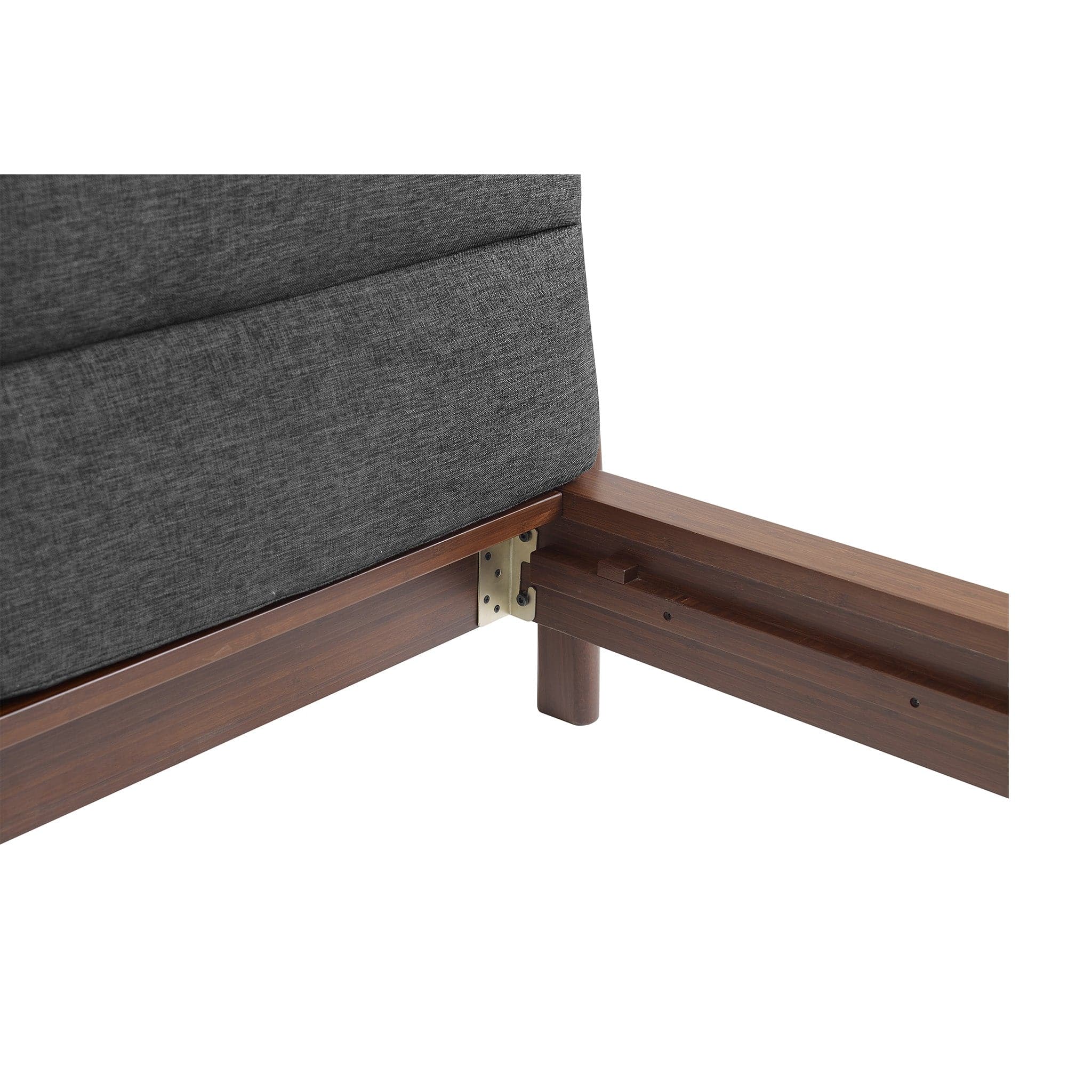 Park Avenue Platform Bed with Fabric、mySite、neckold