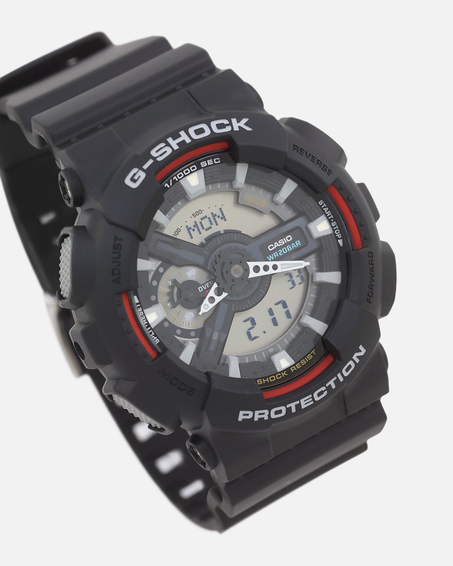 G Shock GA-110RL-1ADR Watch Black/Red、mySite、zt4zffjzw