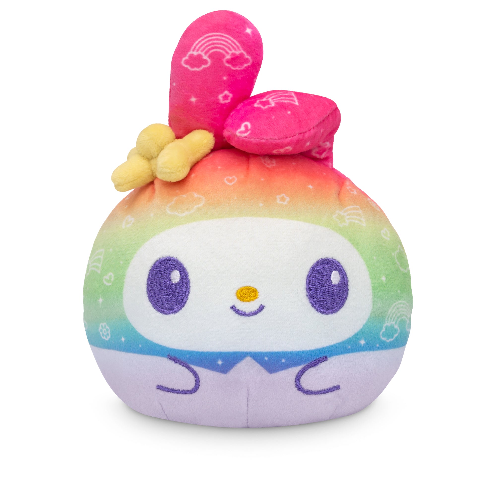 Rainbow My Melody & Kuromi 4 Reversible Plushie、mySite、lovesweatpilates