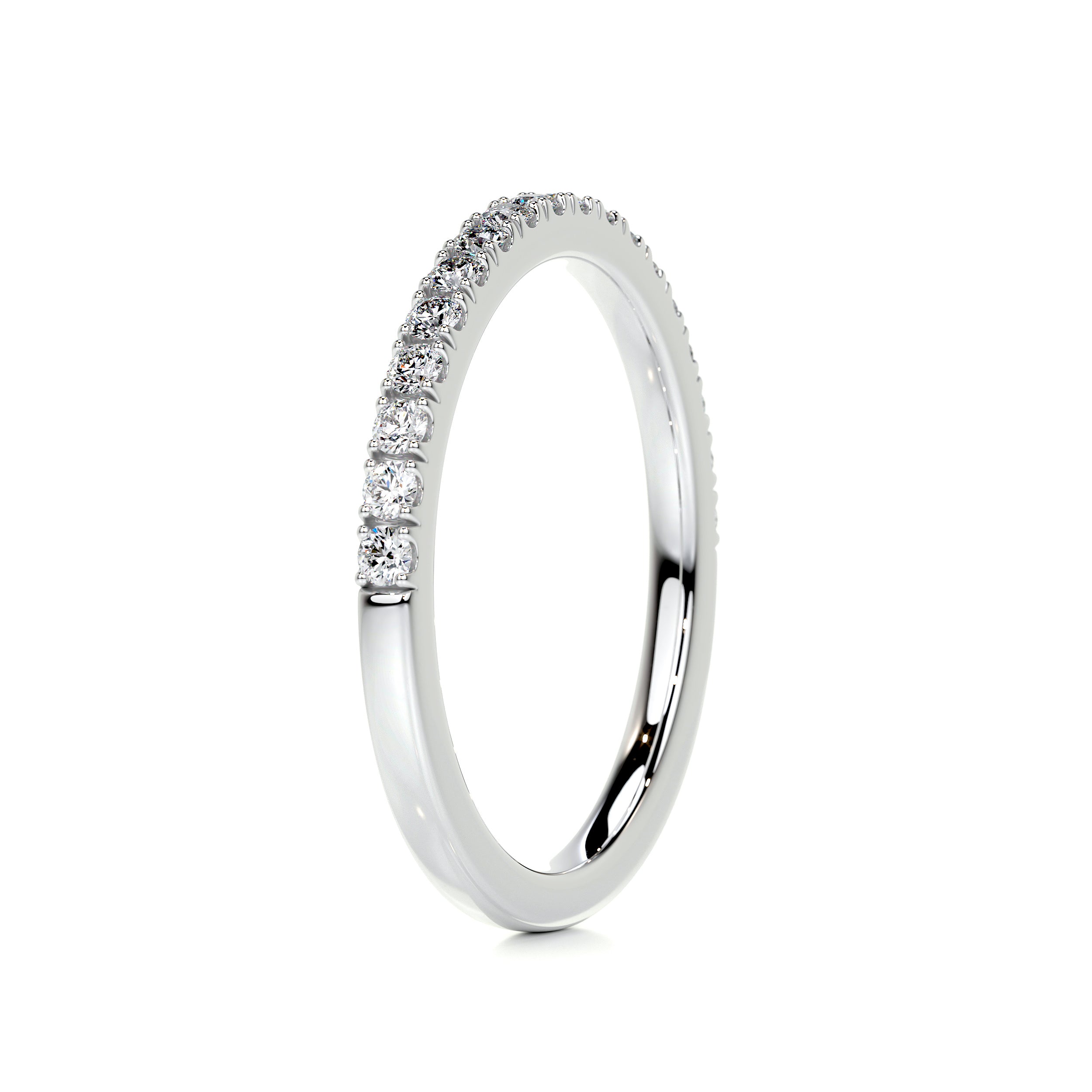 Stephanie Diamond Wedding Ring (0.3 Carat) - Platinum、mySite、hinf8tx79