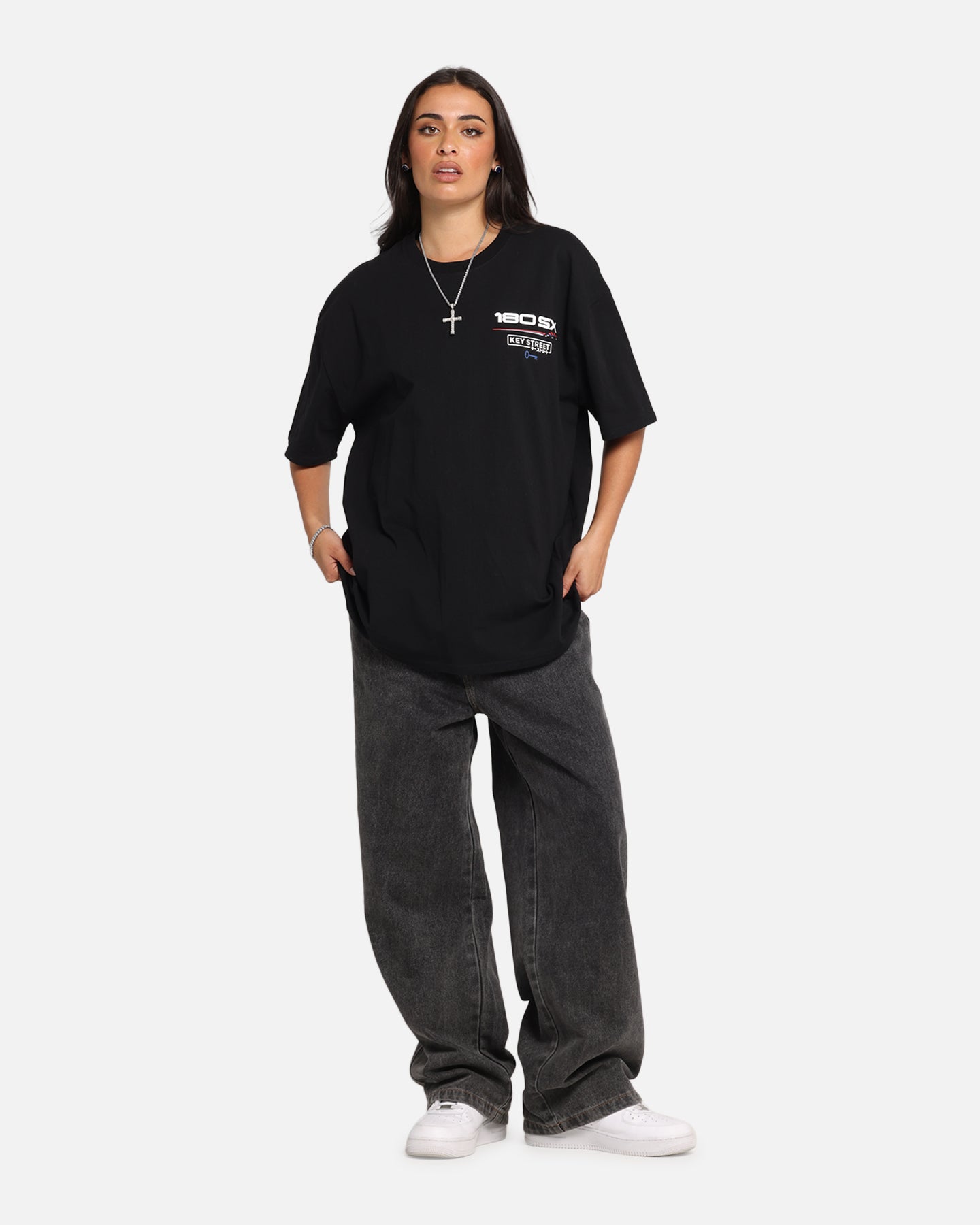 Key Street Nismo 180SX T-Shirt Black、mySite、zt4zffjzw